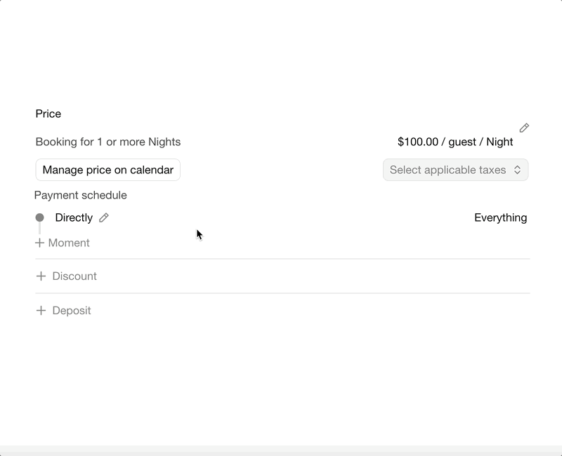 Long rent discount