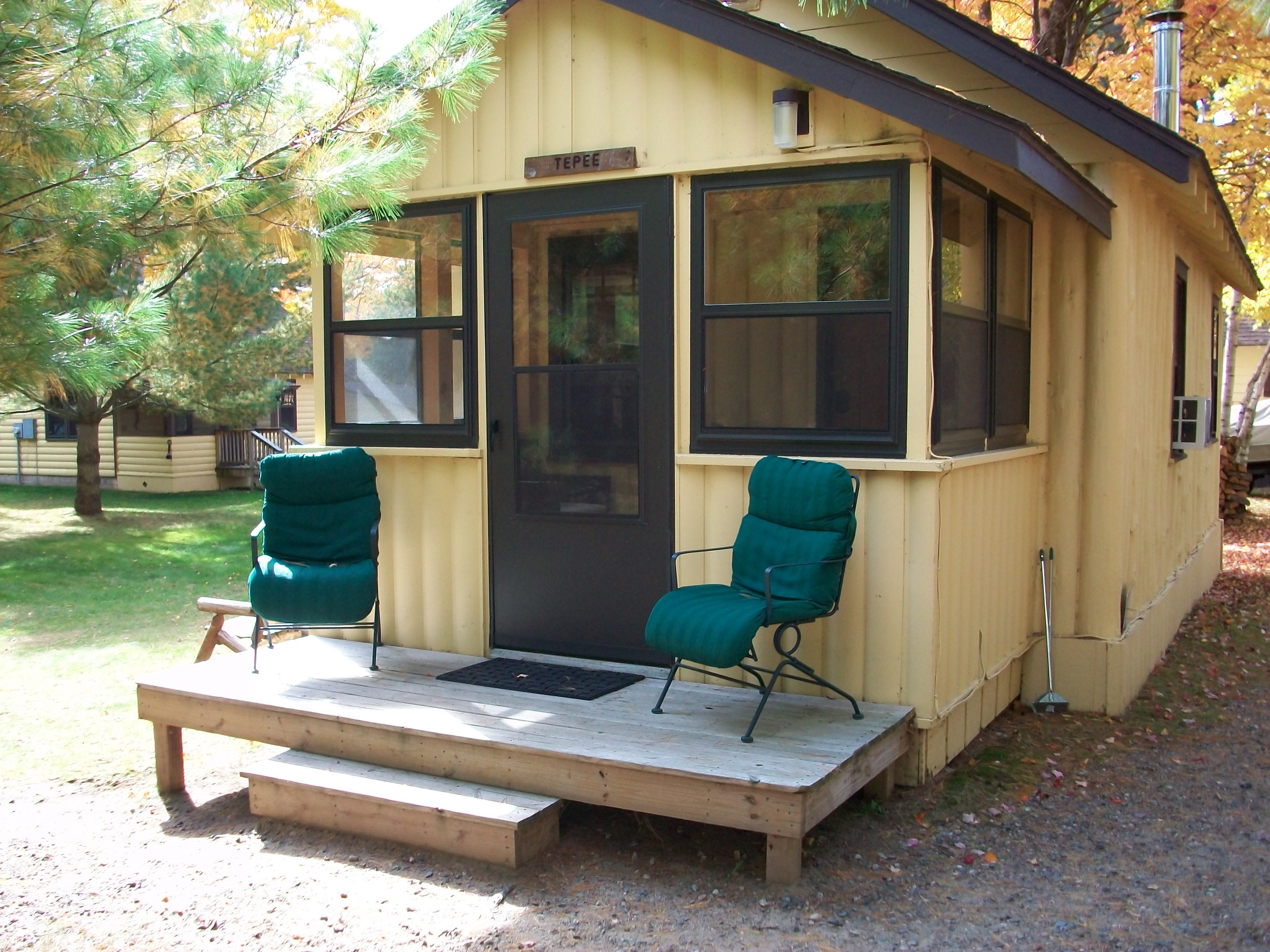 6 Tepee Cabin on Big Saint Germain Lake Twin Waters Rentals