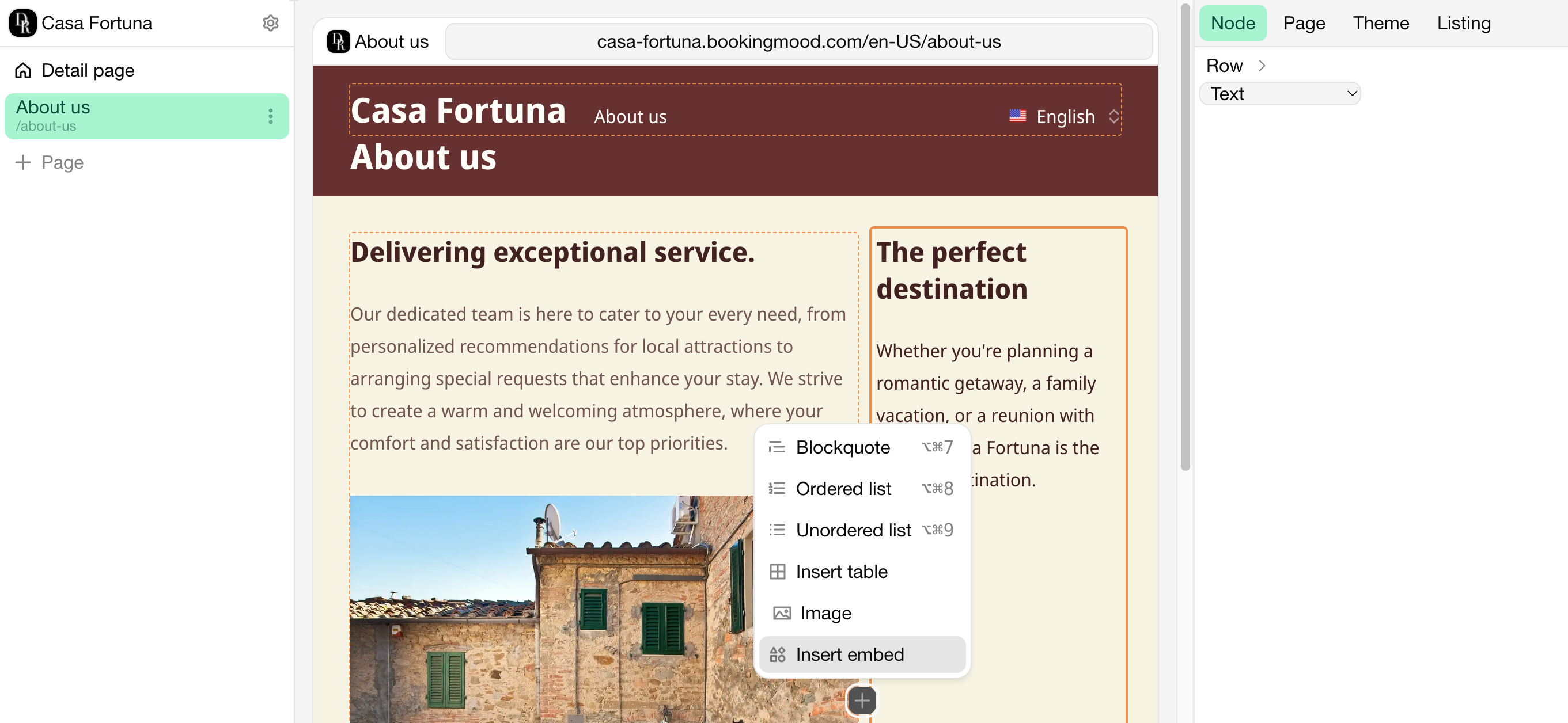 Website builder