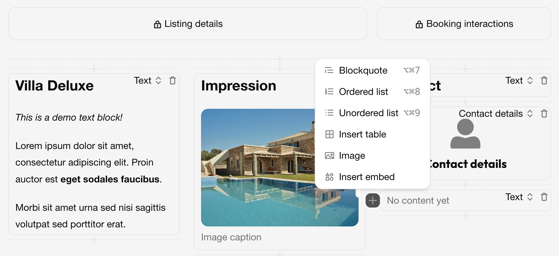Website builder