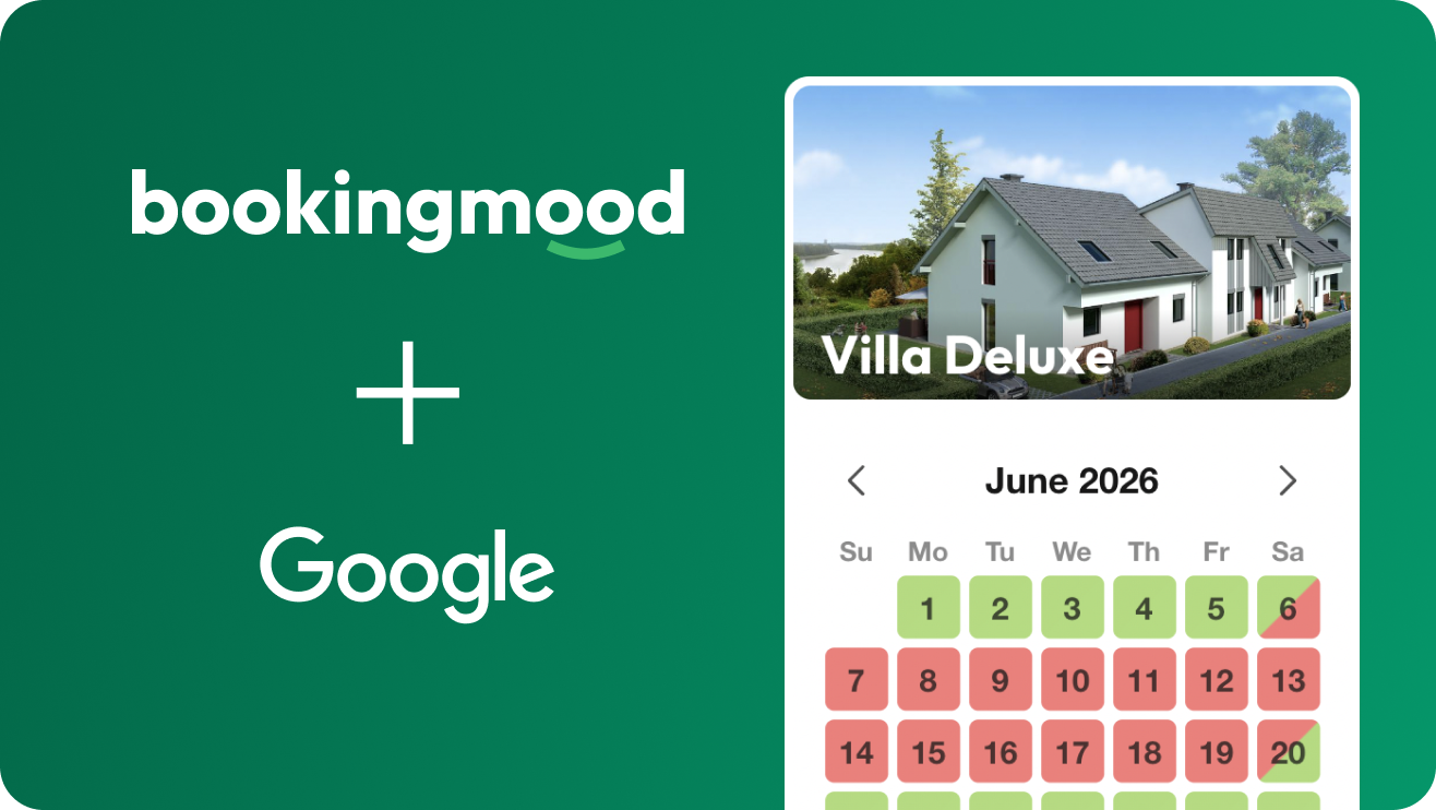 Bookingmood + Google