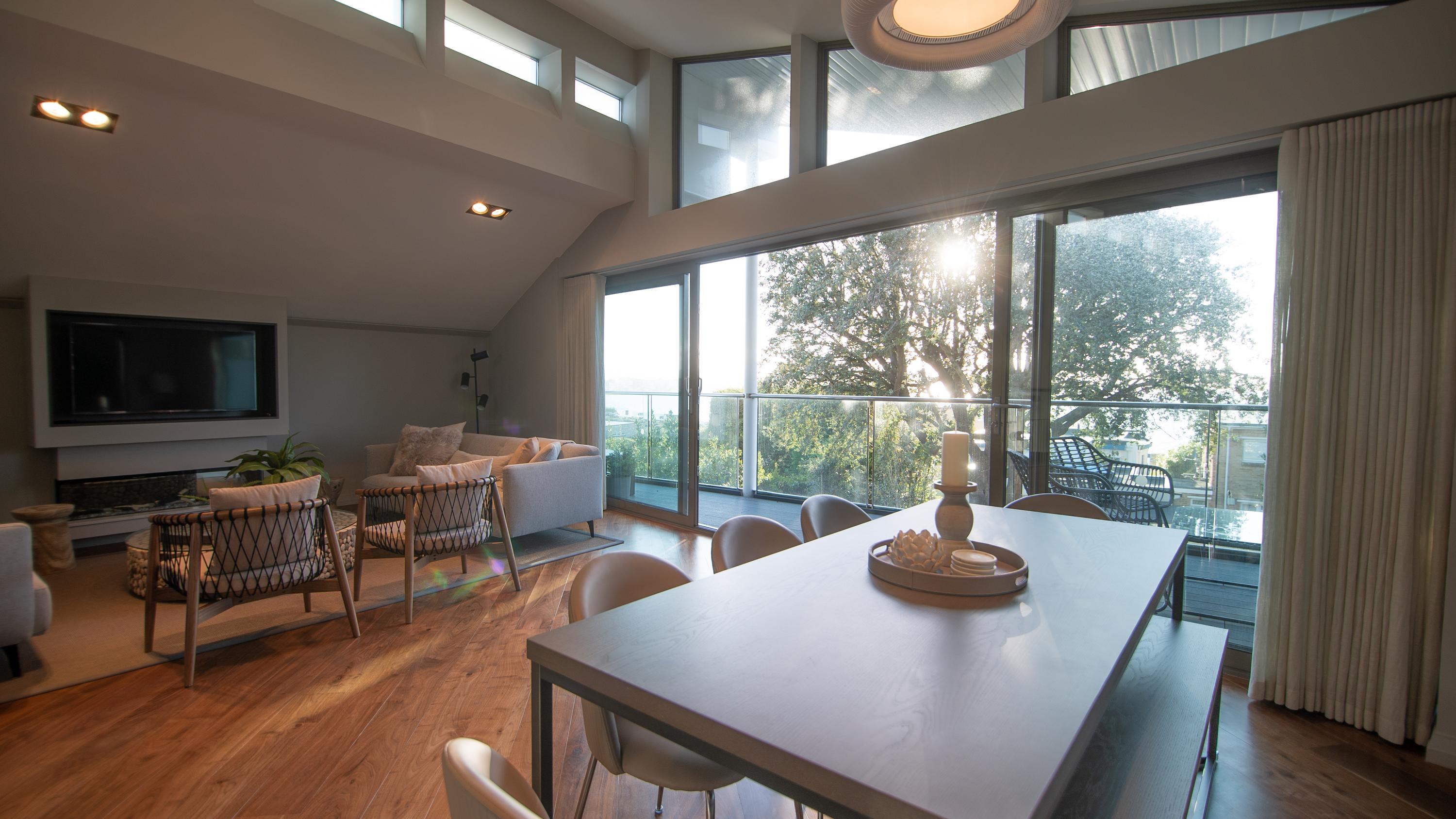 Dining and lounging space