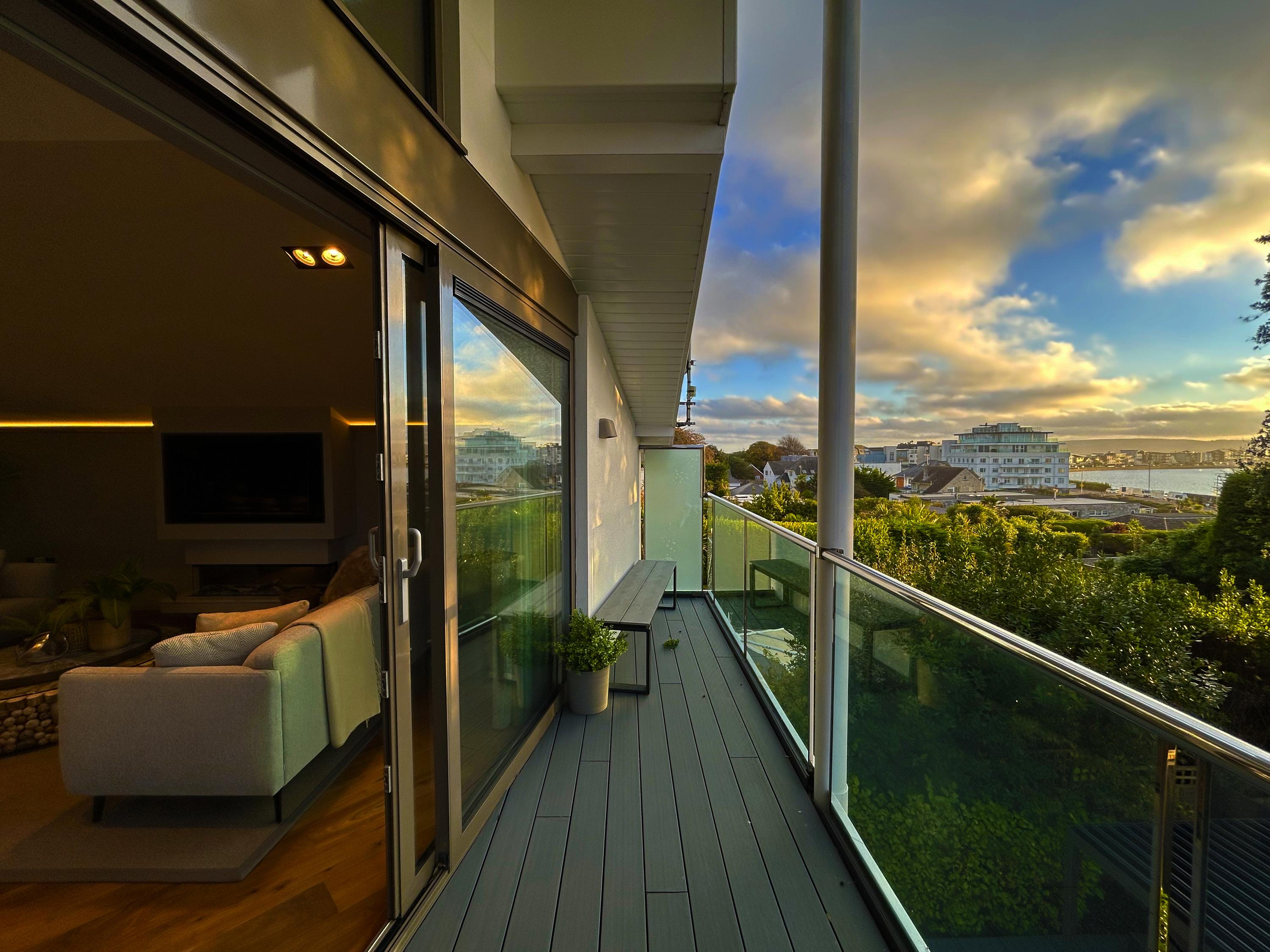 The view over Sandbanks