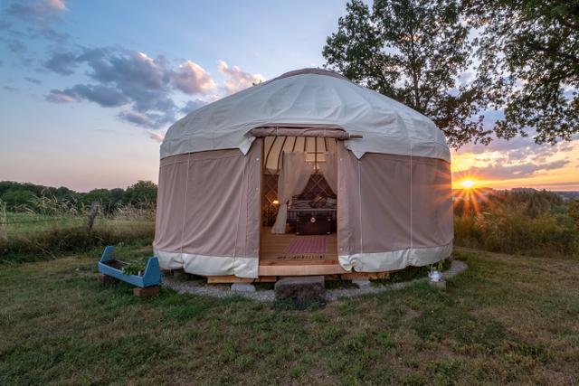 Puy de Sancy Yurt - External