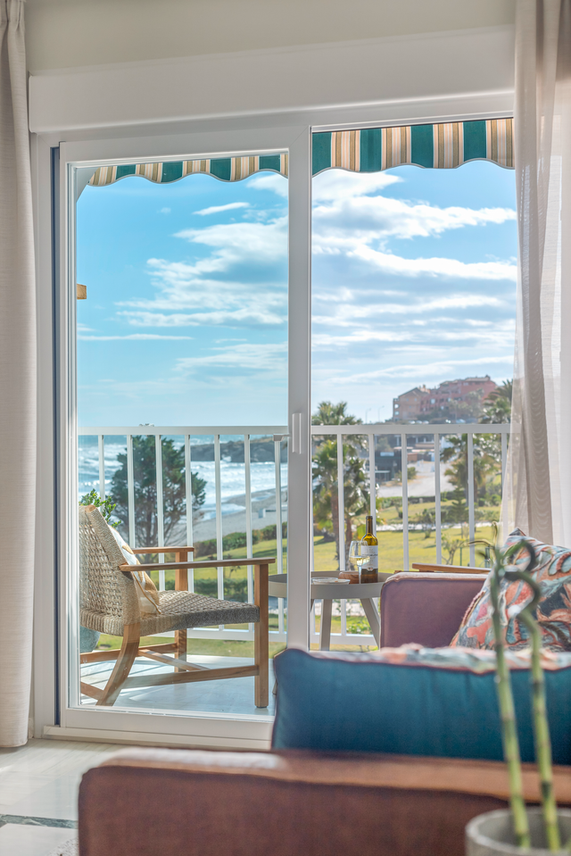 View from Sofa Seaflower Torrox