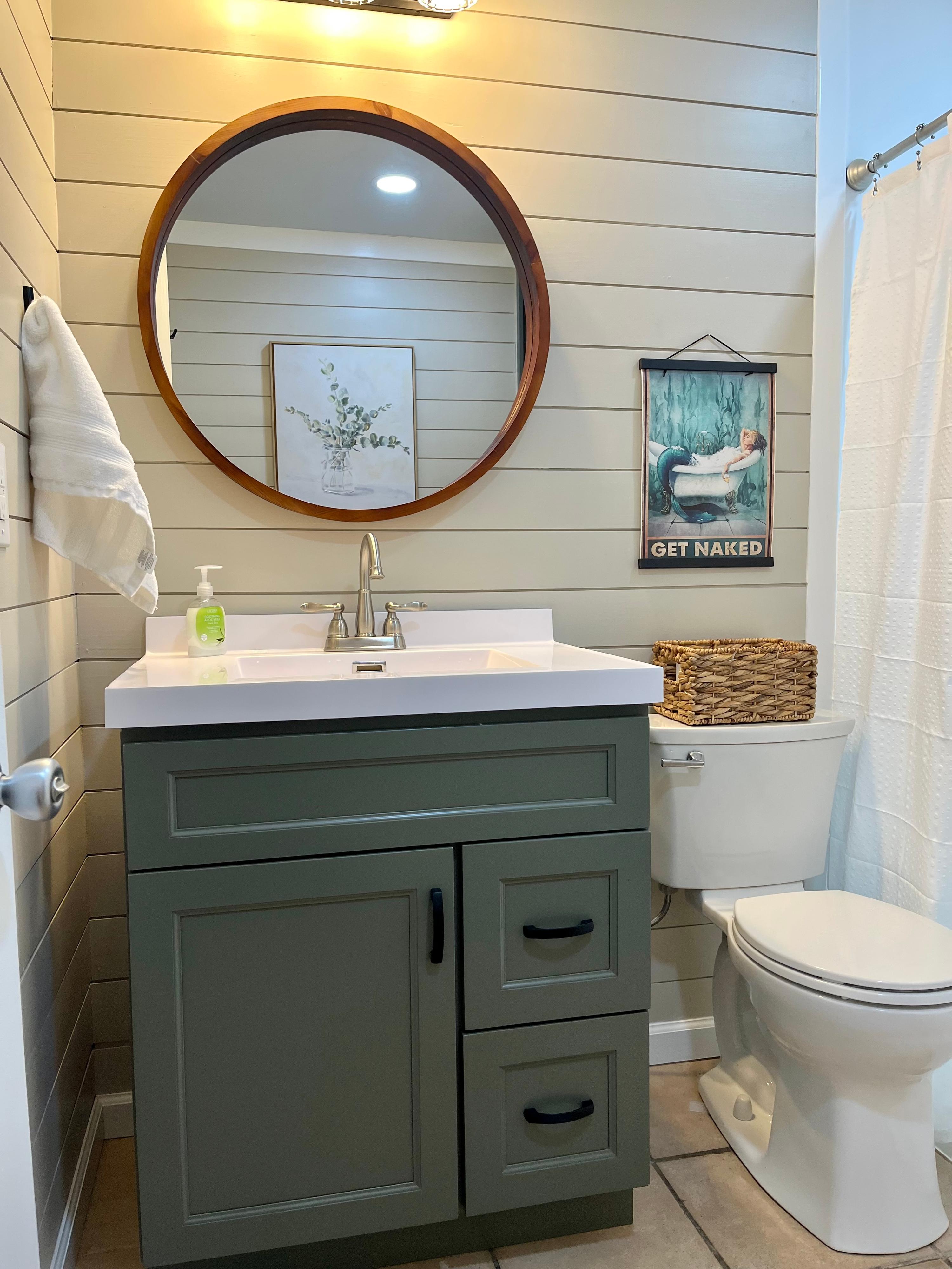New Bathroom Vanity Main House