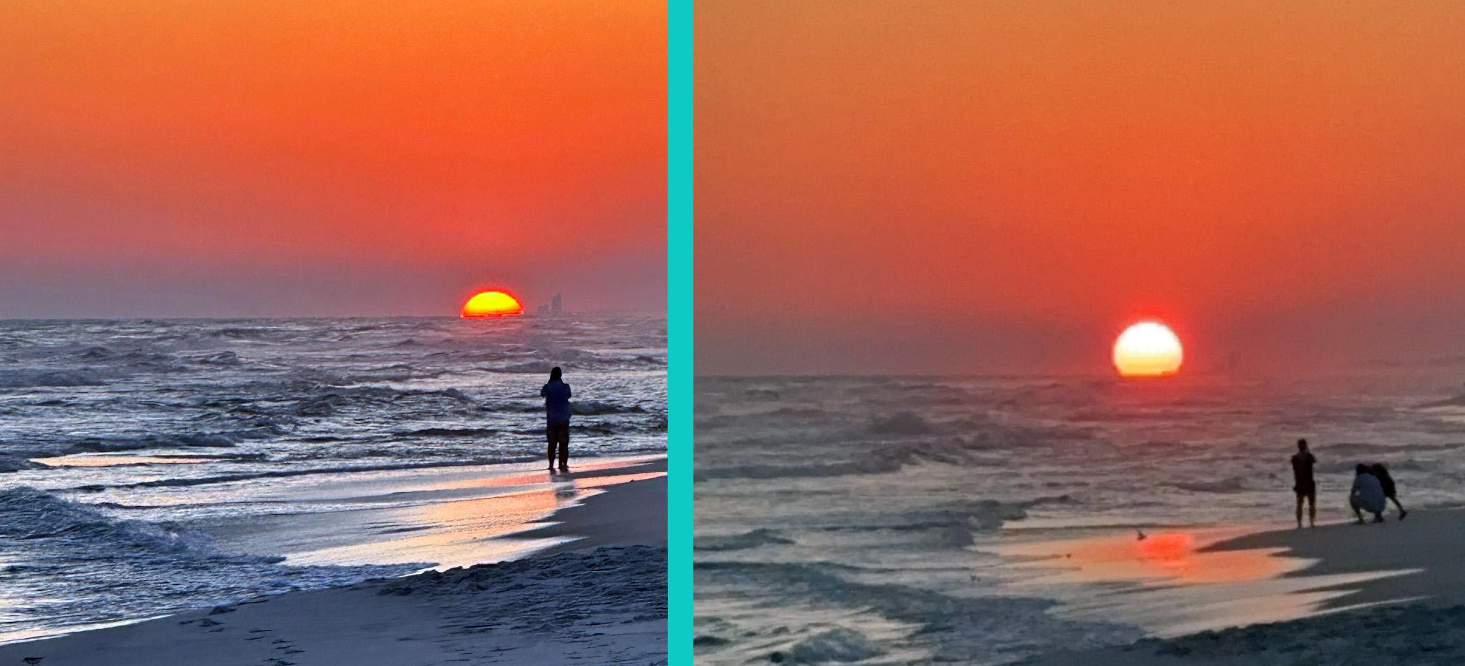 Amazing sunsets