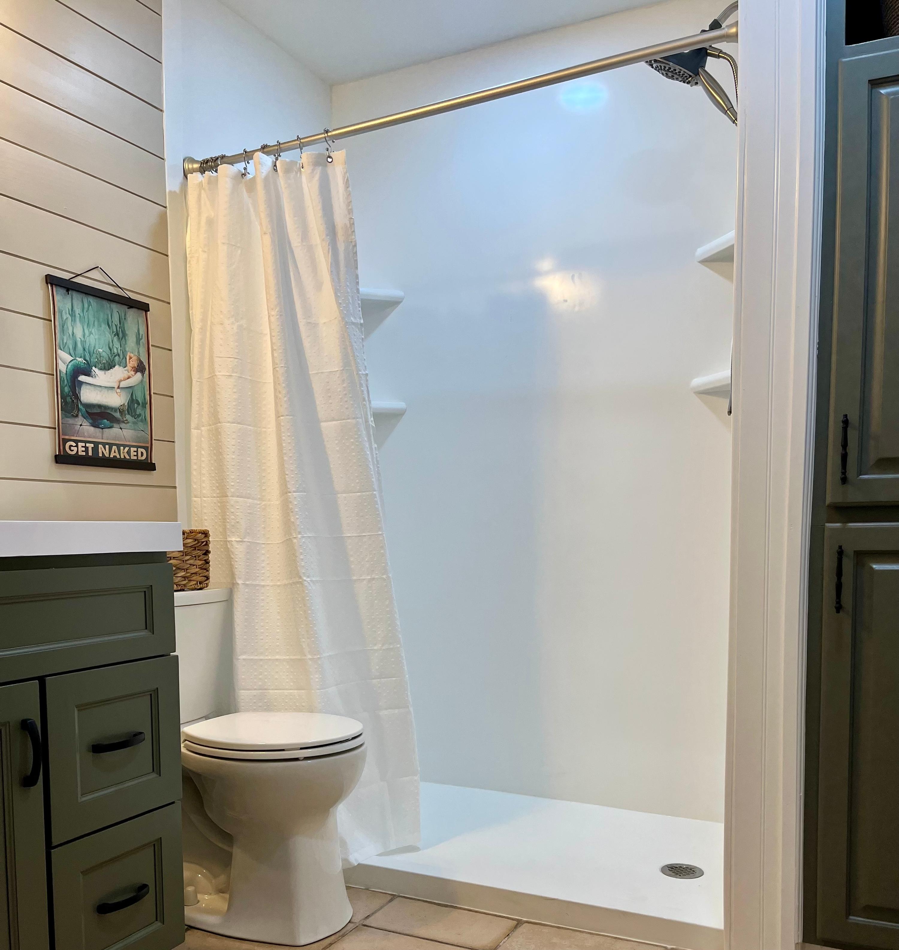 New Shower Main House