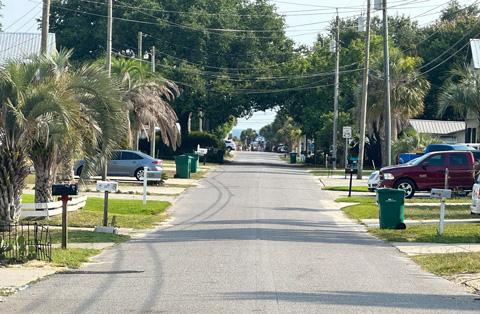 Street view from driveway