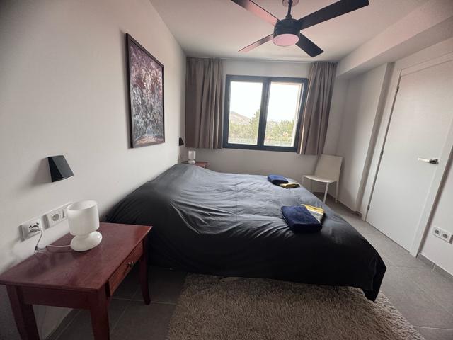 slaapkamer met uitzicht