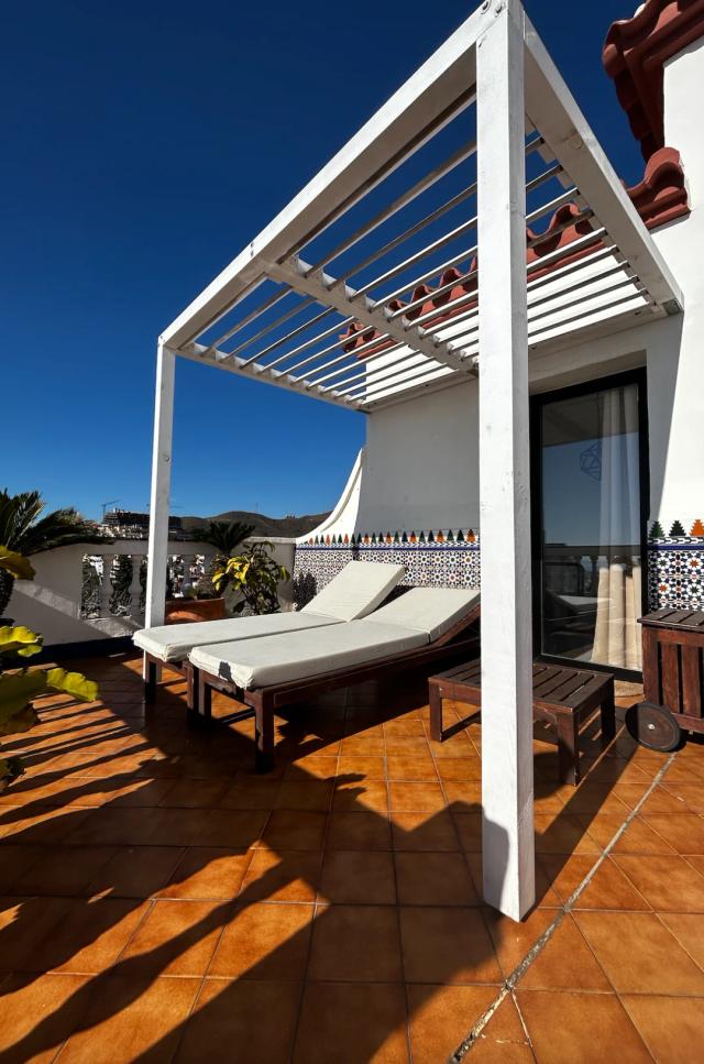 Pergola on the roof Terrace: Casa Joya Nerja
