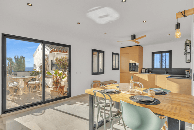 The open kitchen