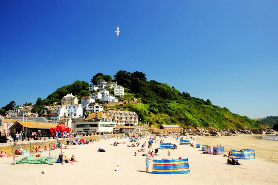 Looe beach