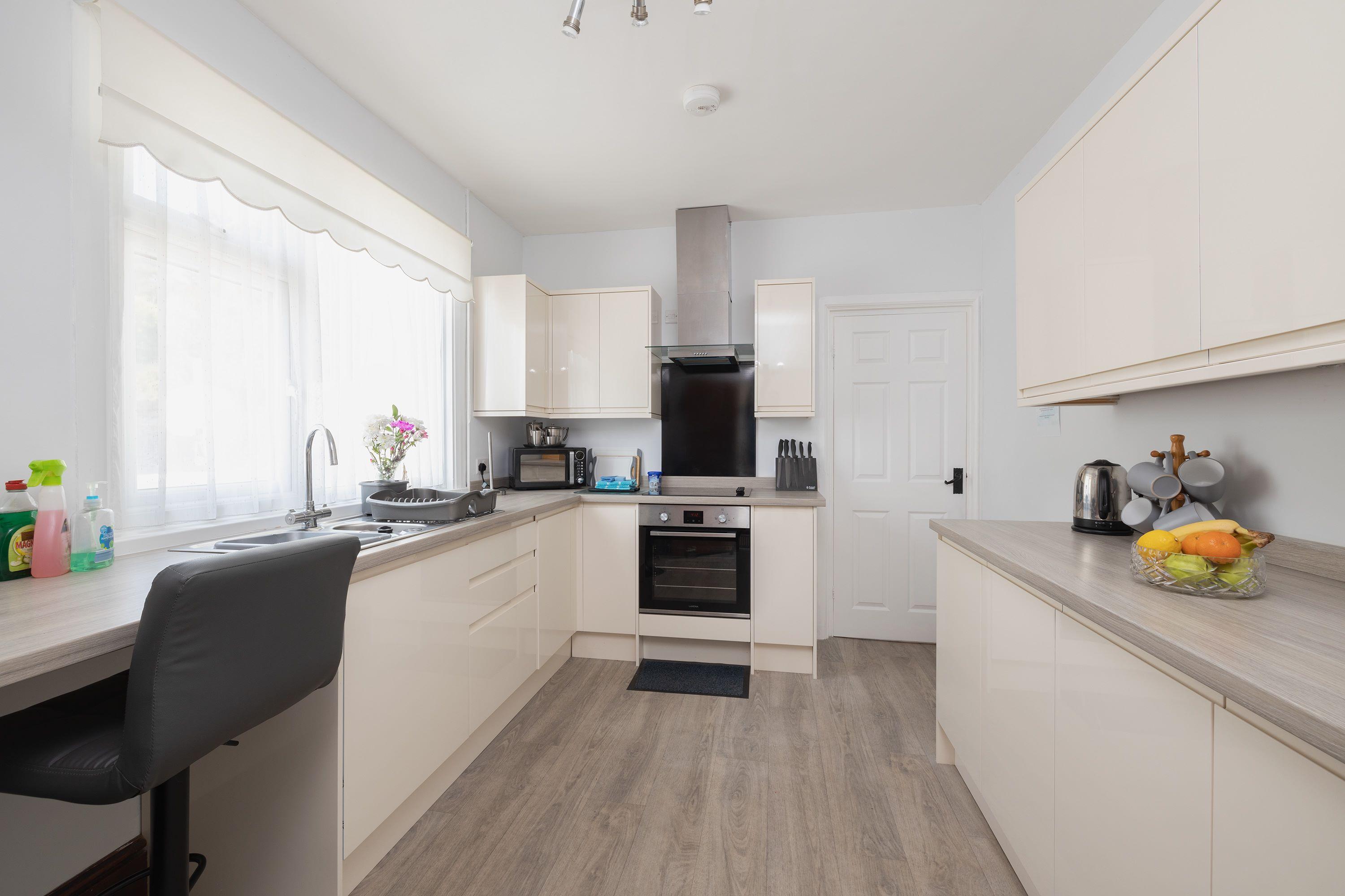 Kitchen at Sea Breeze Cottage