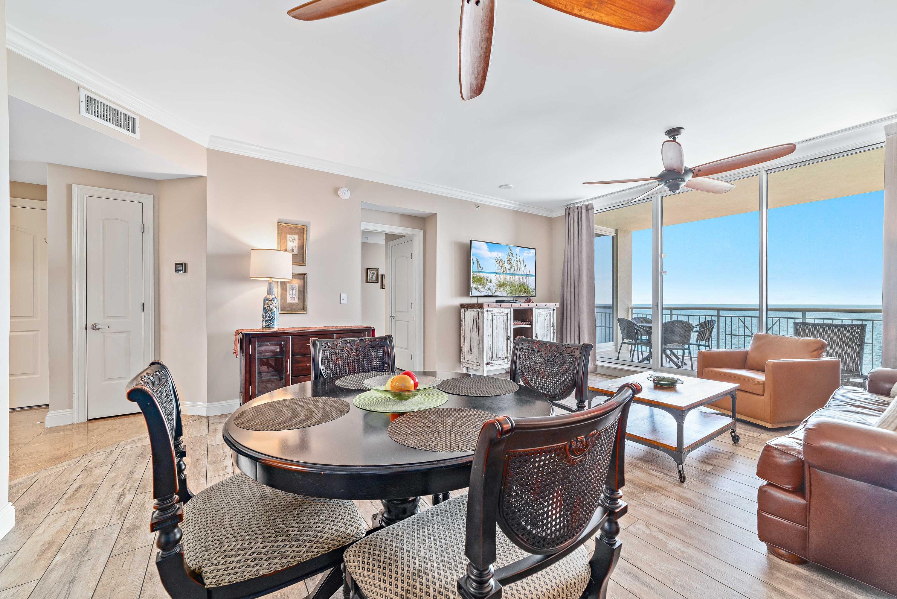 Dining Area to Gulf Side Balcony