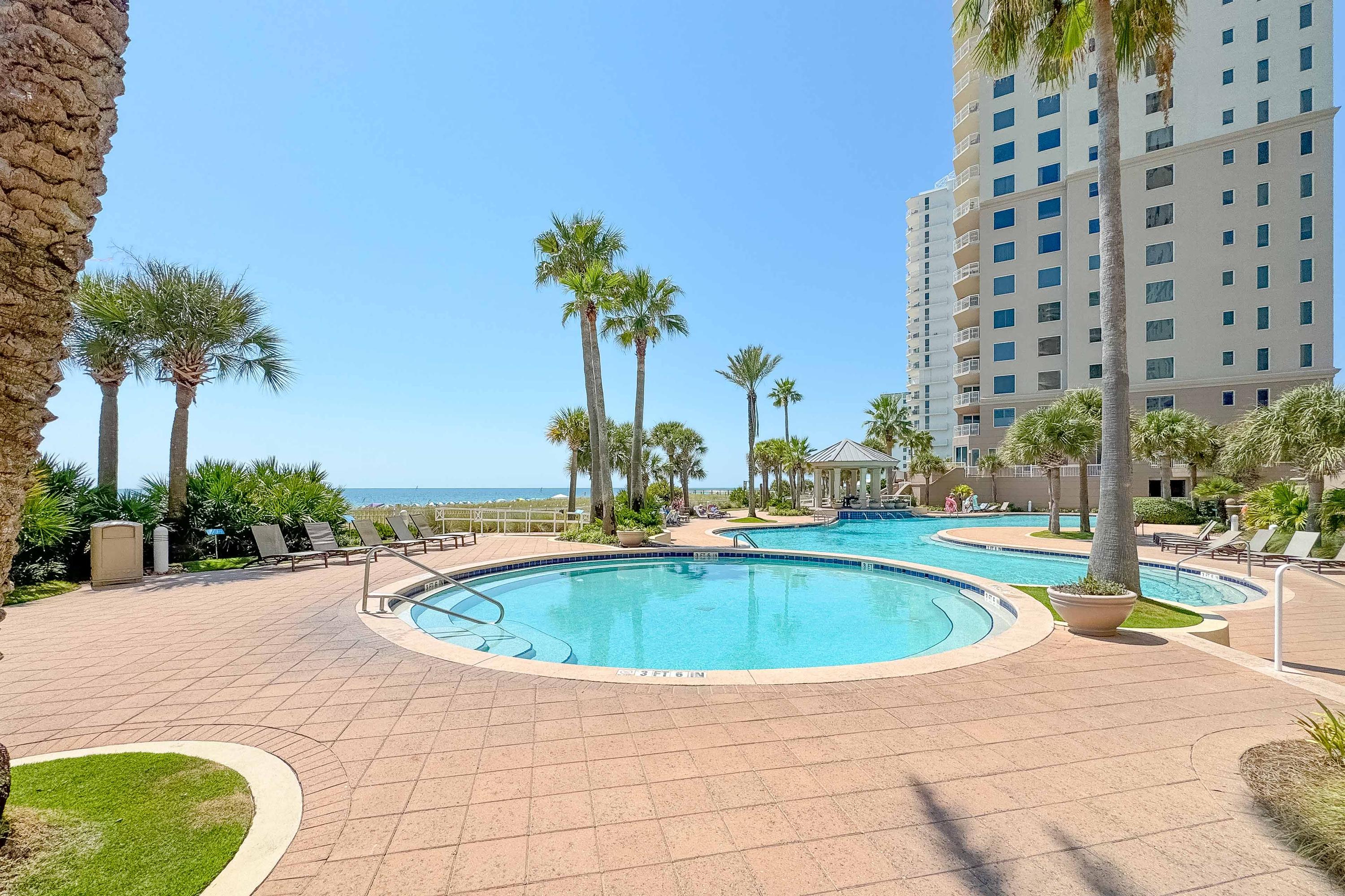 Indigo is well known for its expansive pool areas