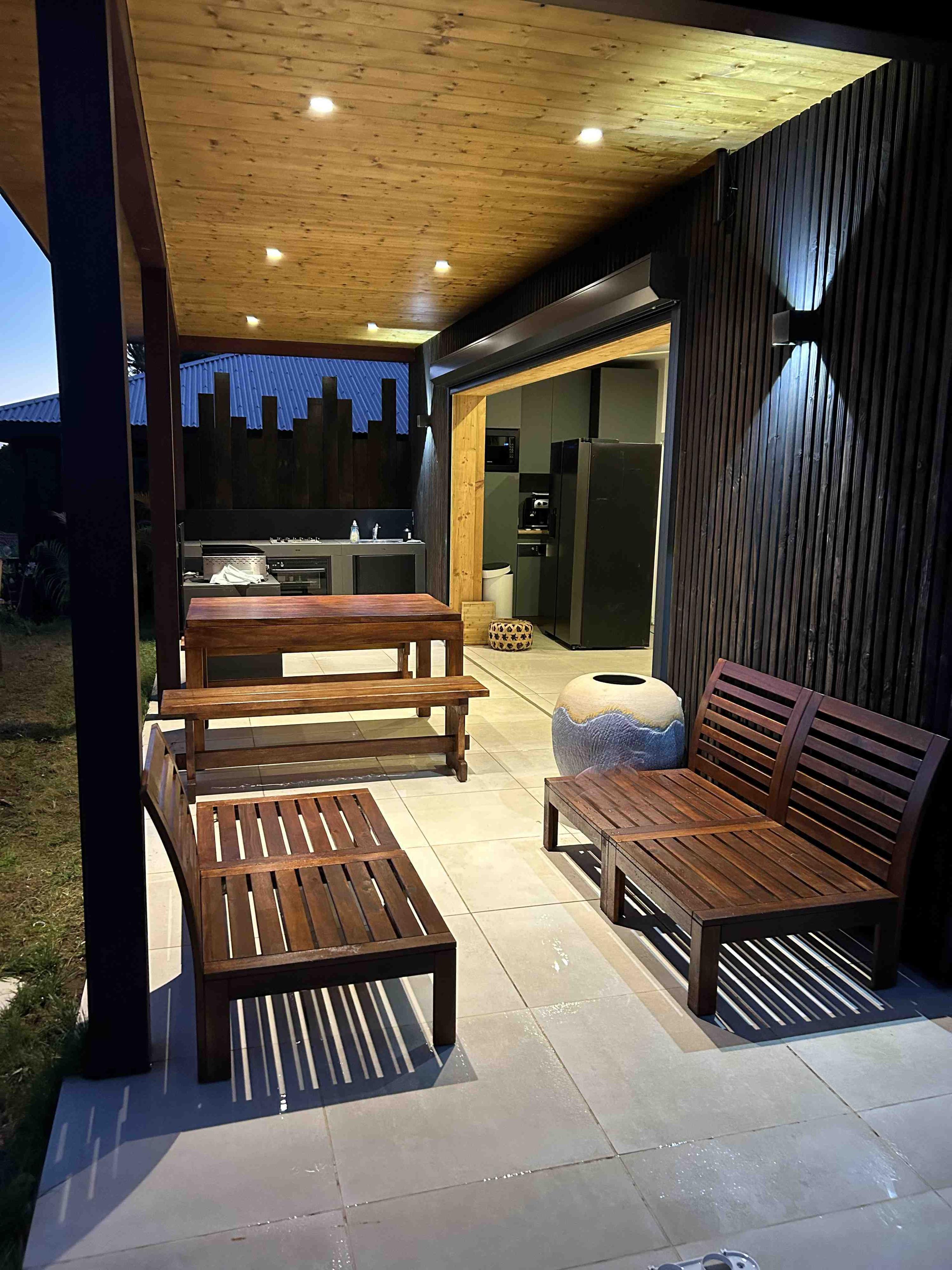 Terrasse de nuit