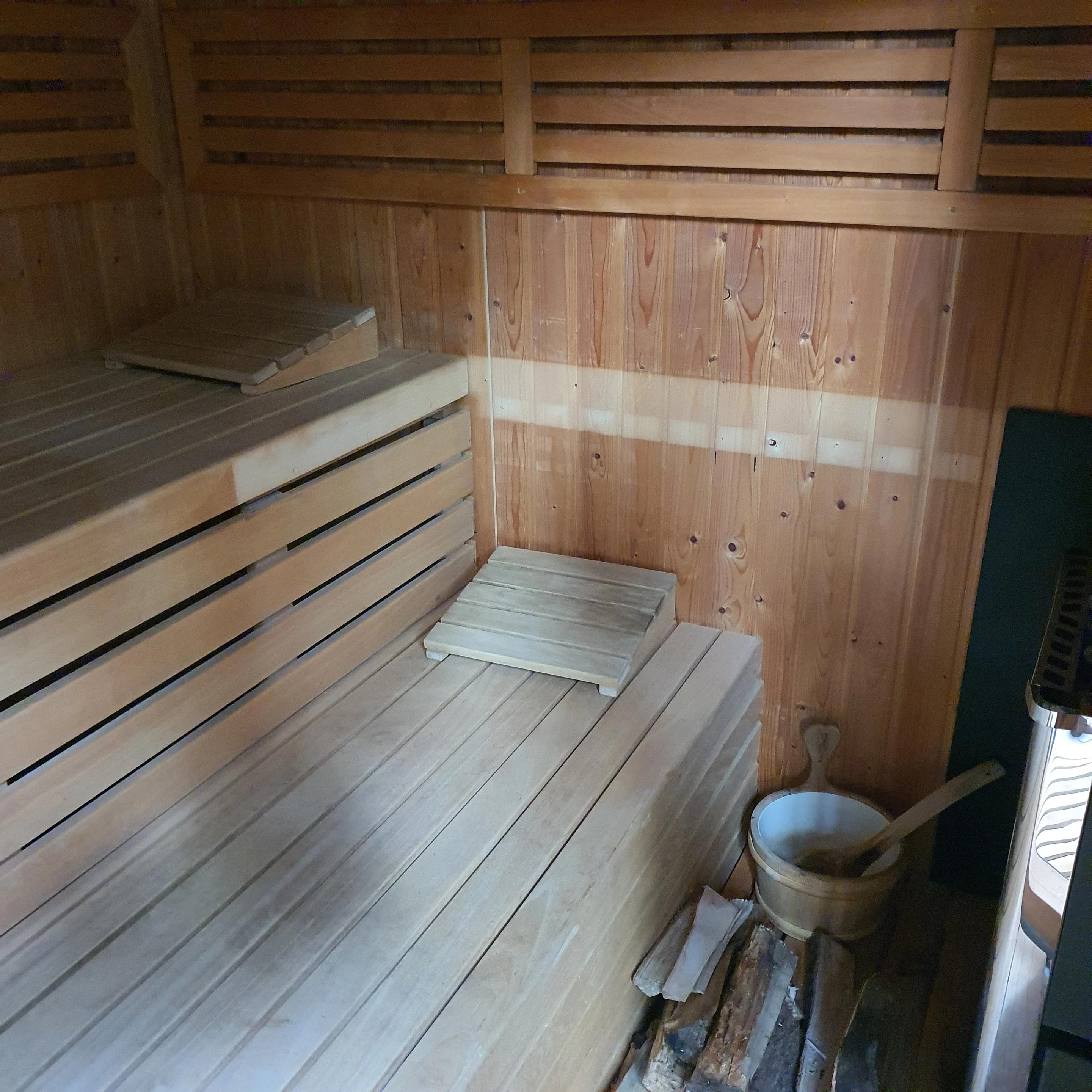 Houtgestookte sauna