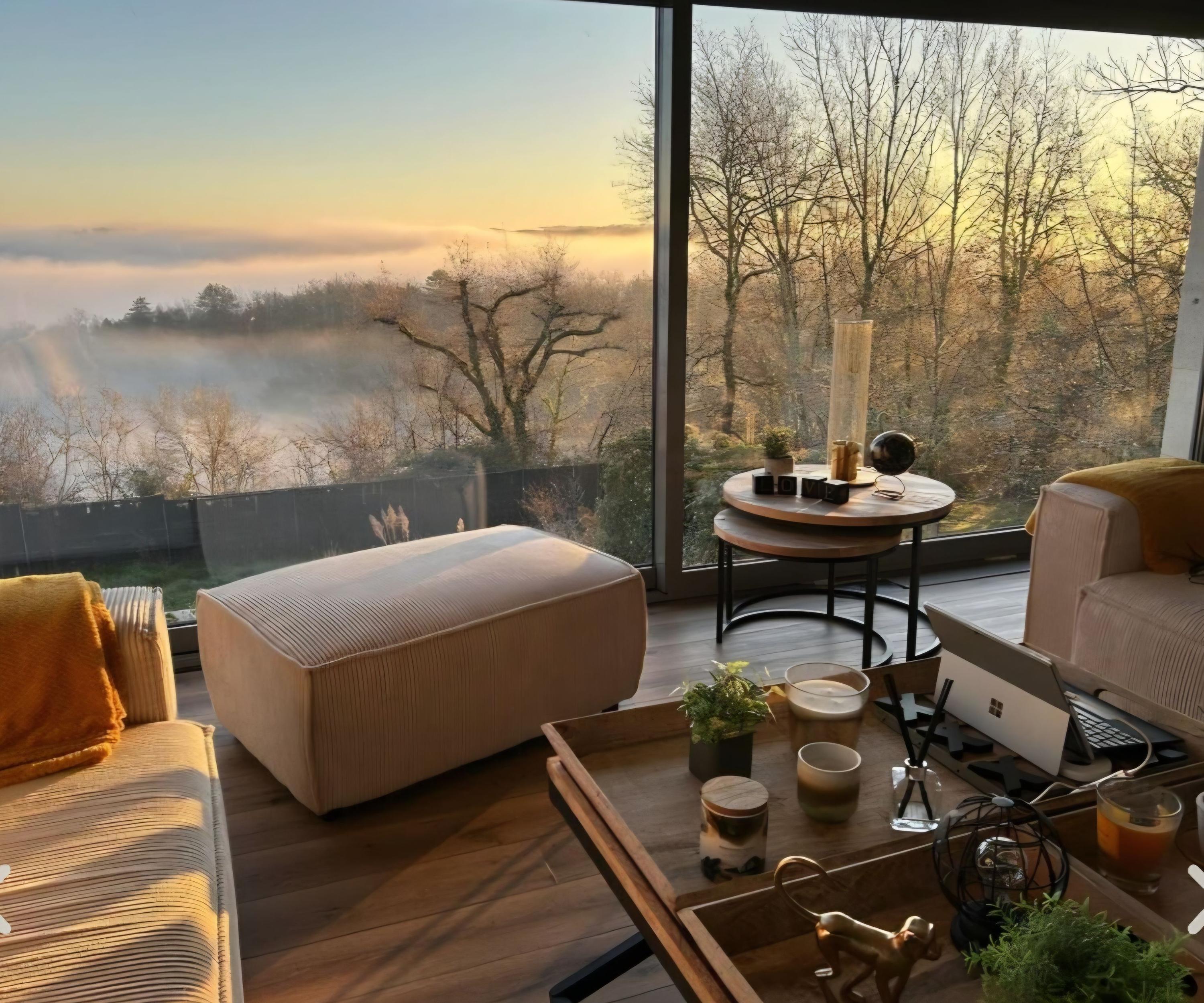 Living met prachtig uitzicht