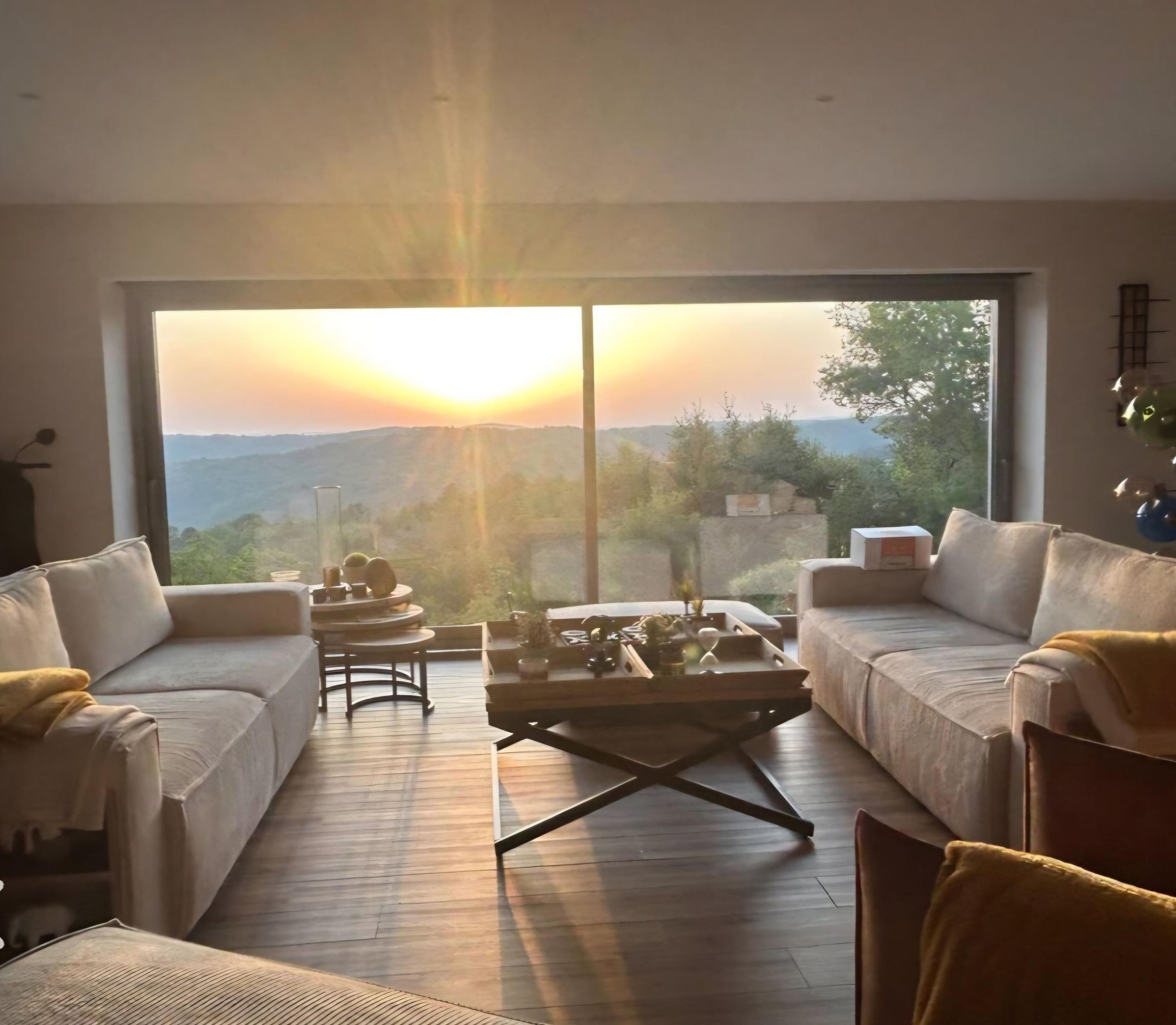 Living met prachtig uitzicht