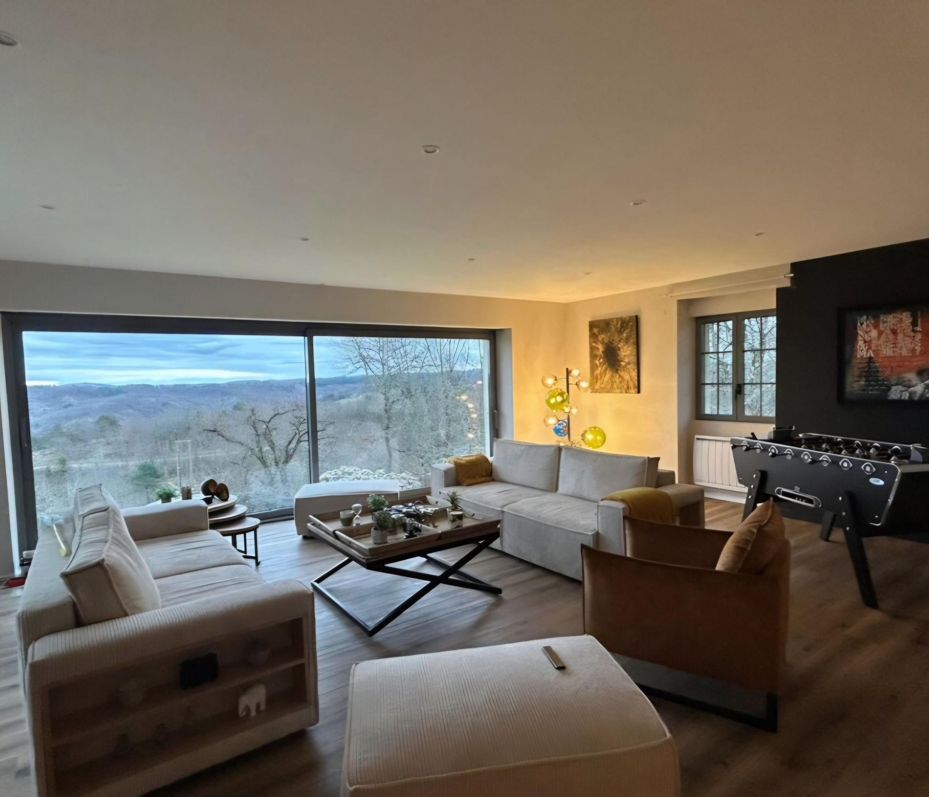 Living met prachtig uitzicht