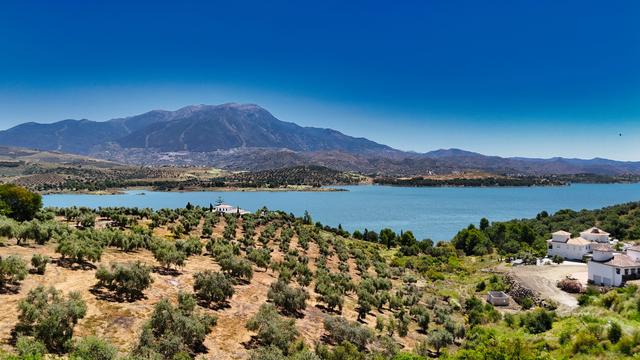 View of Lake Viñuela