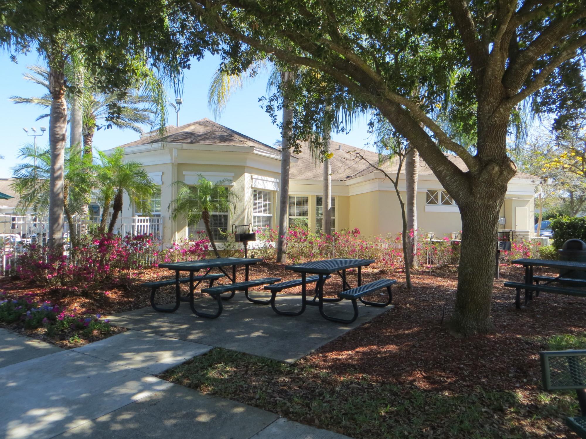 Shaded Picnic and BBQ Area