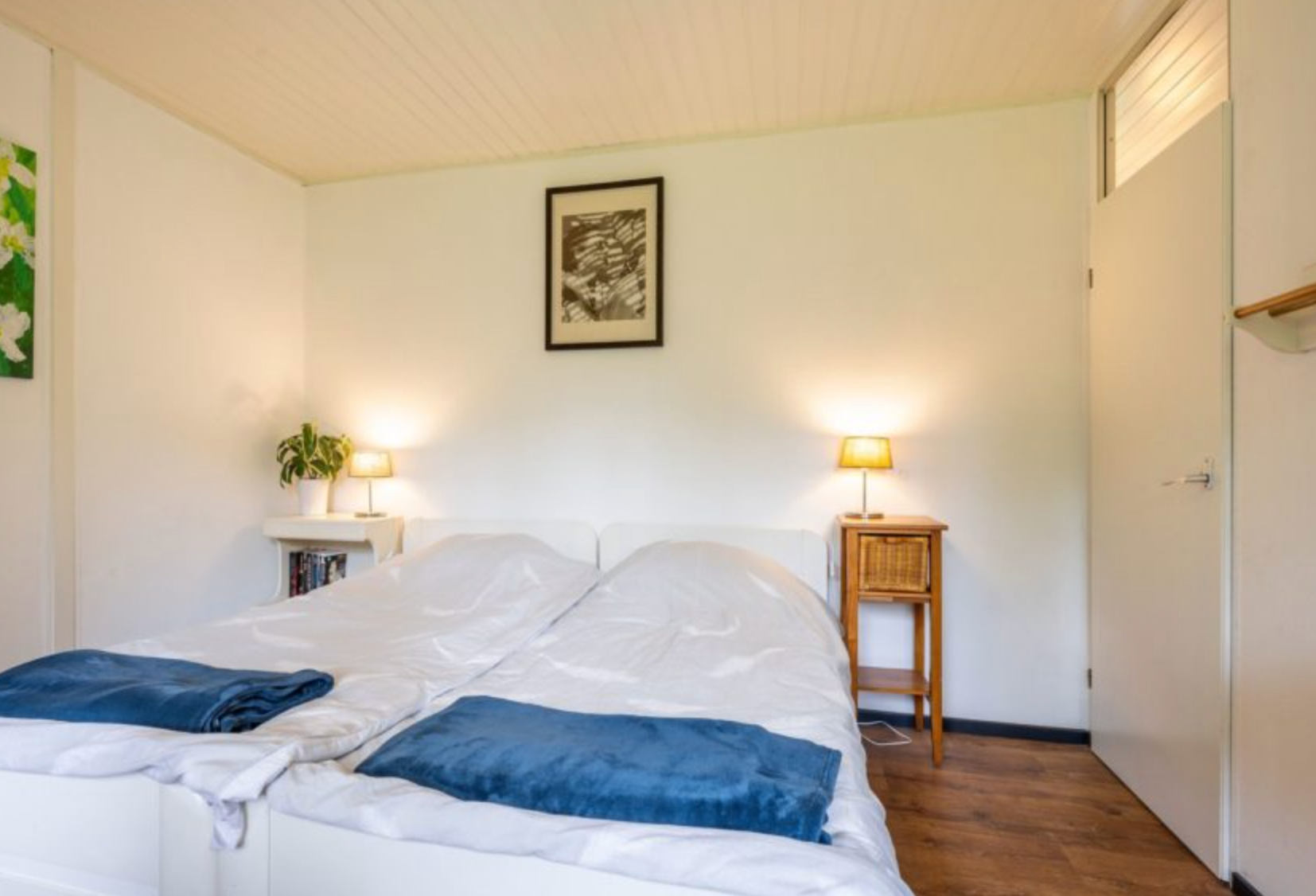 één van de tweepersoonsslaapkamers