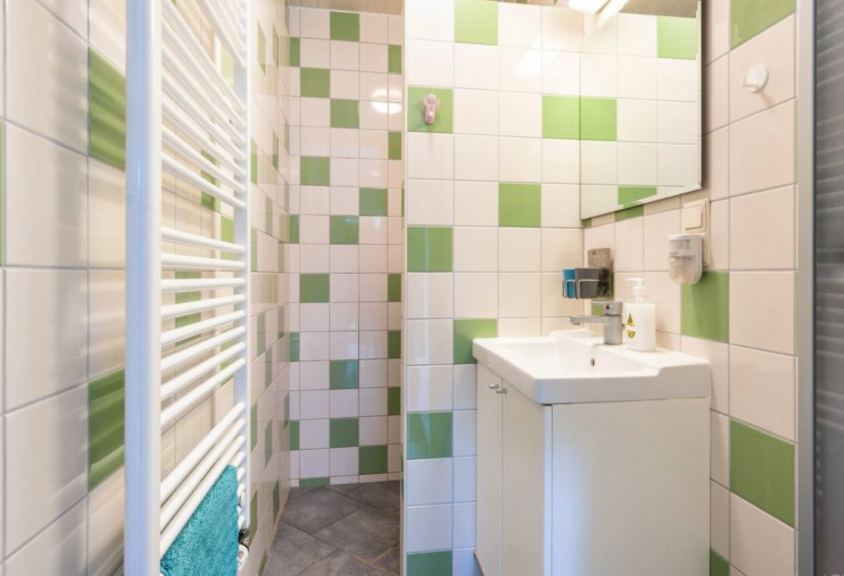 De badkamer