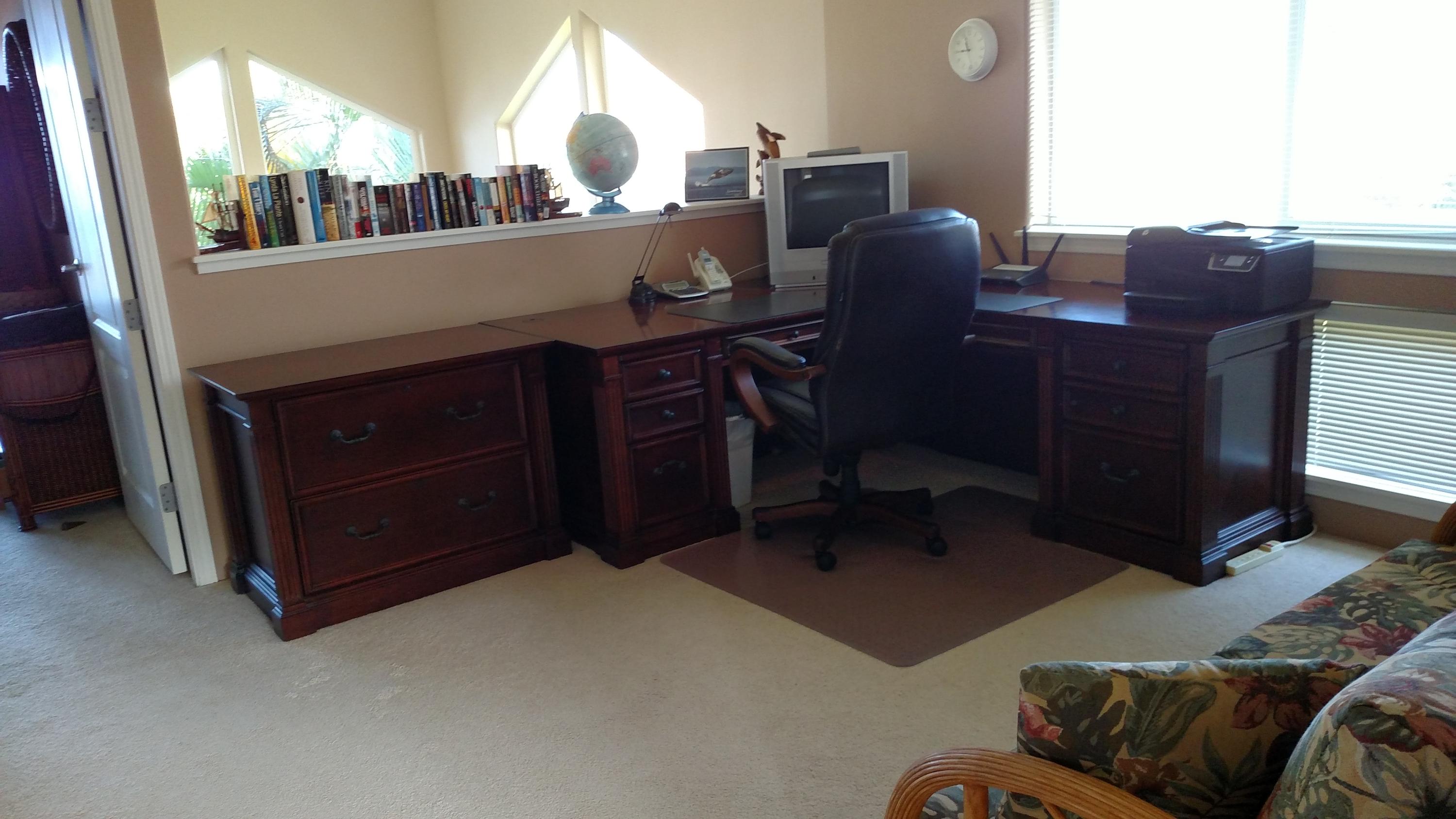 Upstairs Office Area