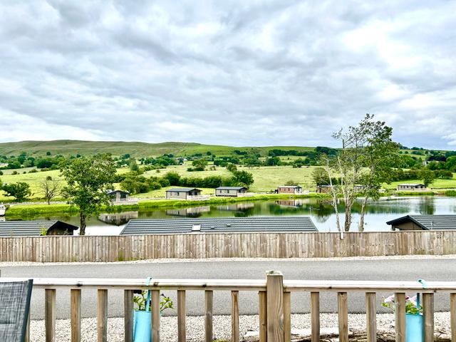 View from decking