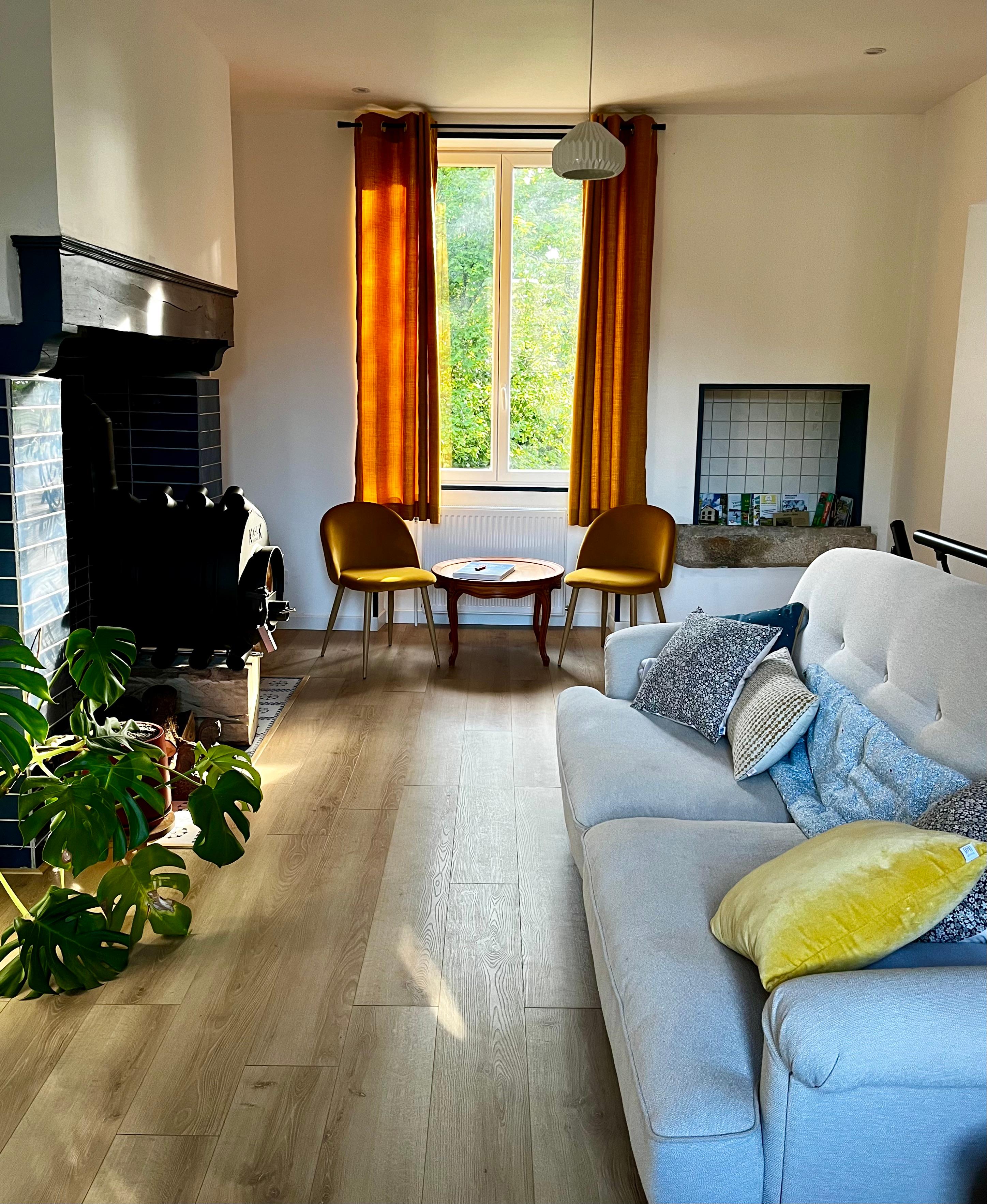 The living room