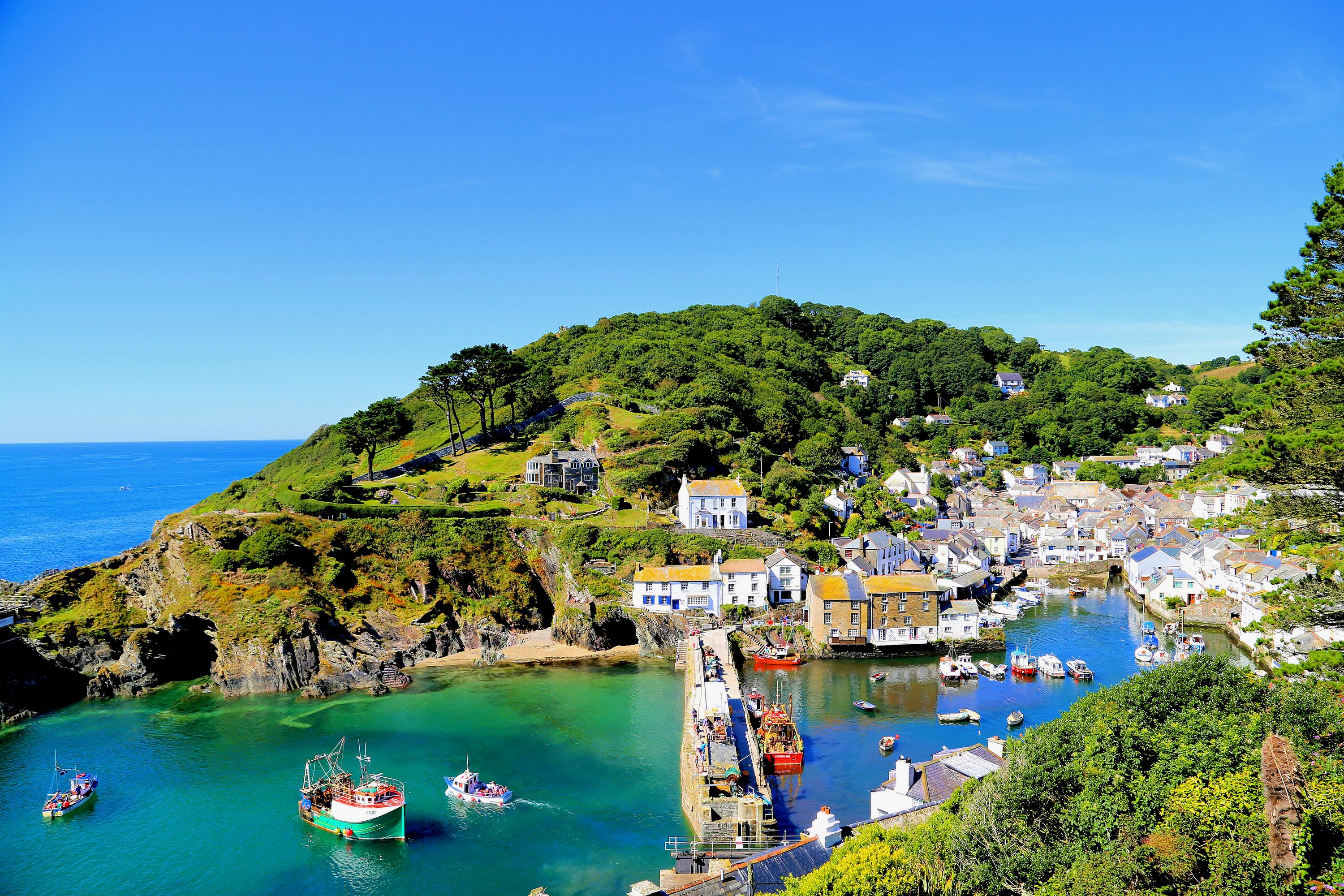 View from The Warren Walk - Polperro