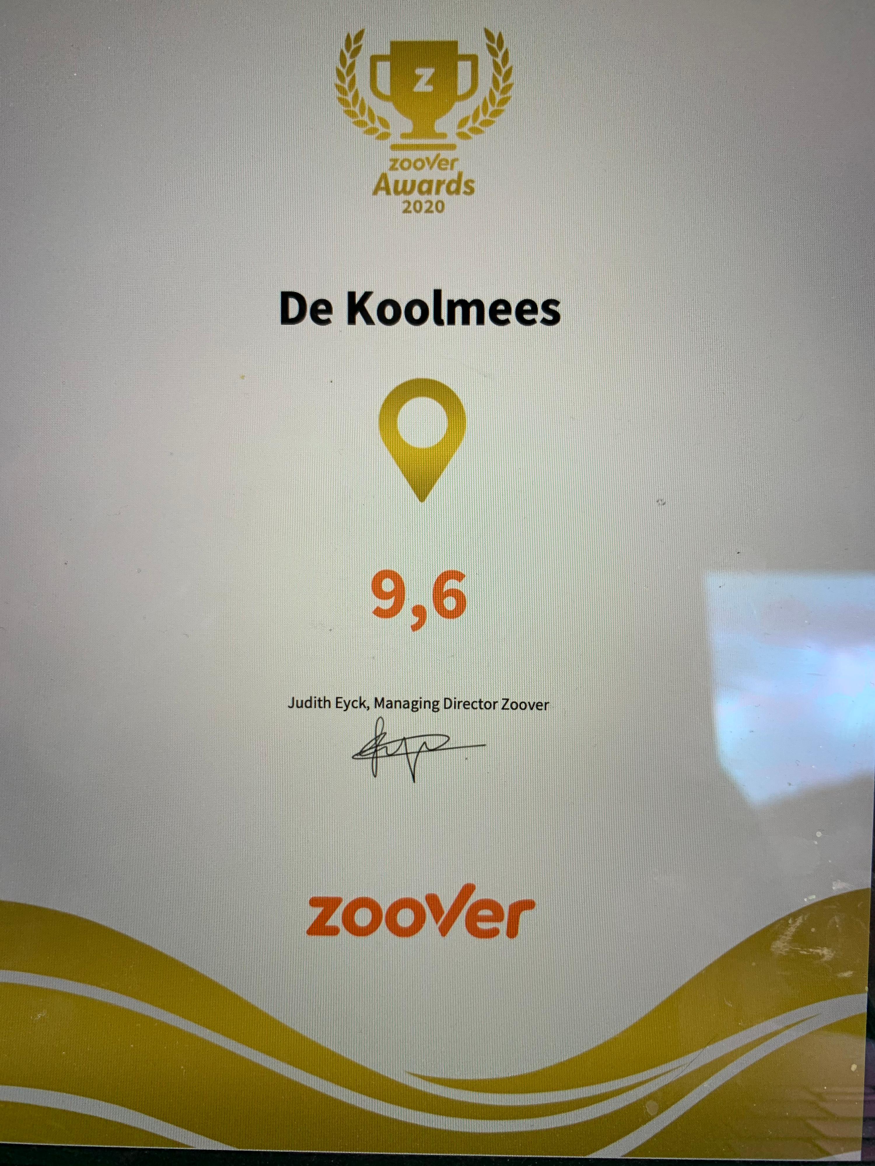 waardering ;-)