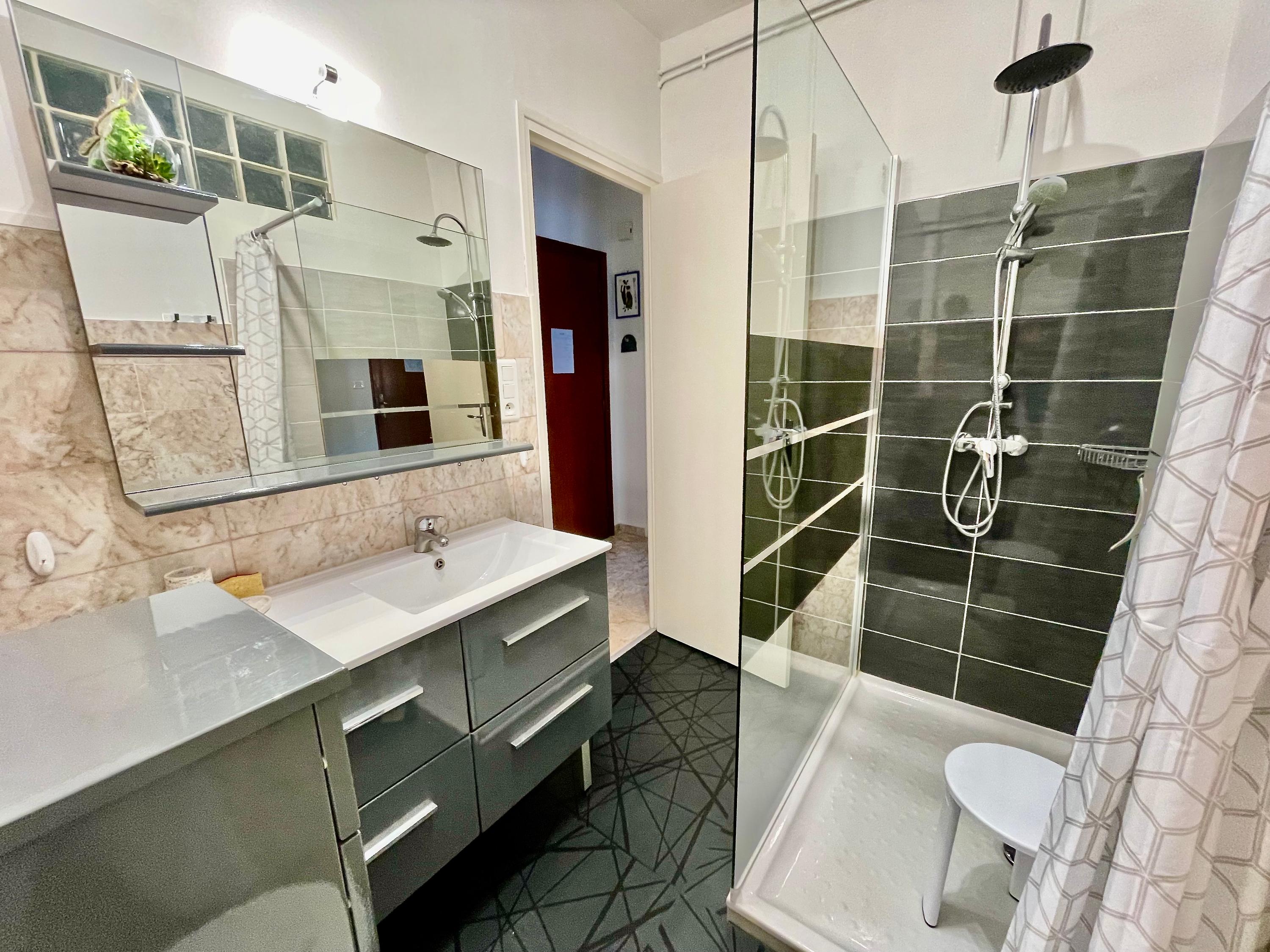 T1 Bis Le Palais: Shower room