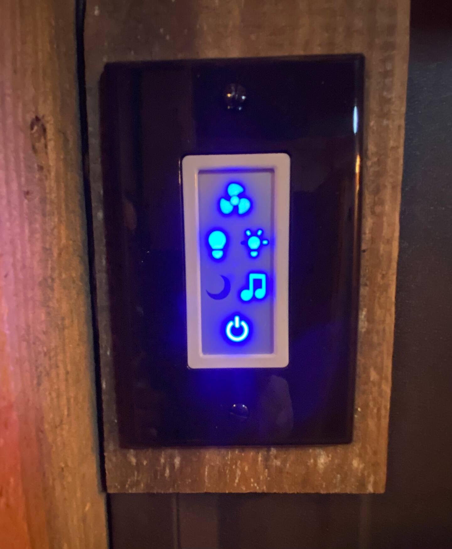 Bathhouse shower offers a bluetooth speaker!