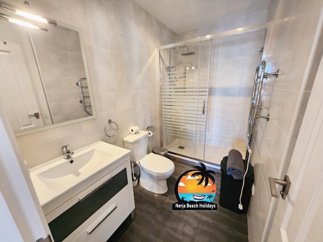 Ensuite bathroom in the master bedroom