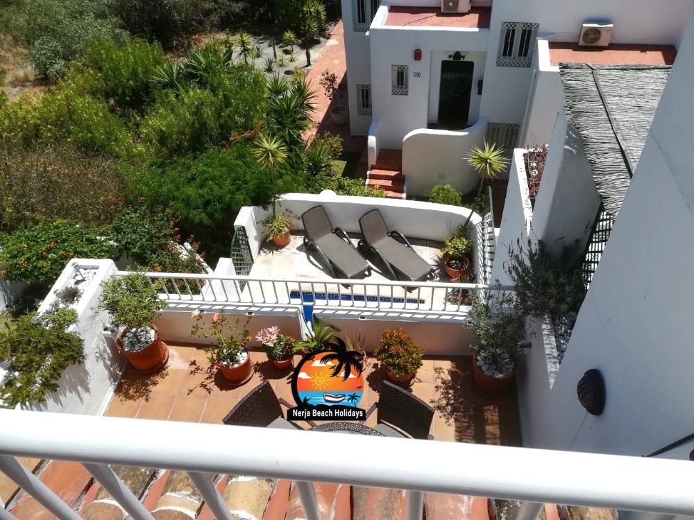 View of the House from the Rooftop