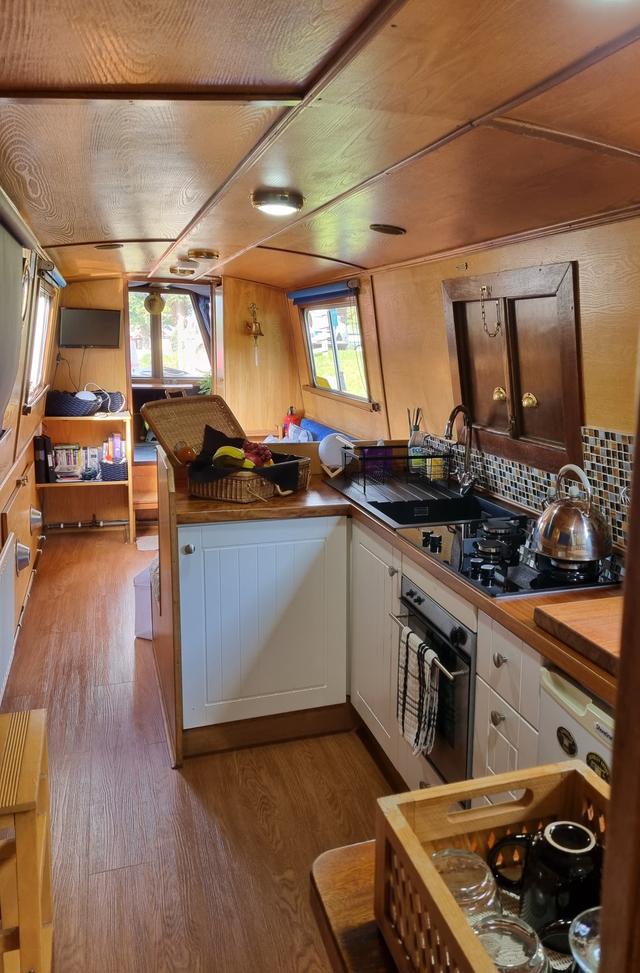 Galley ready for the off!