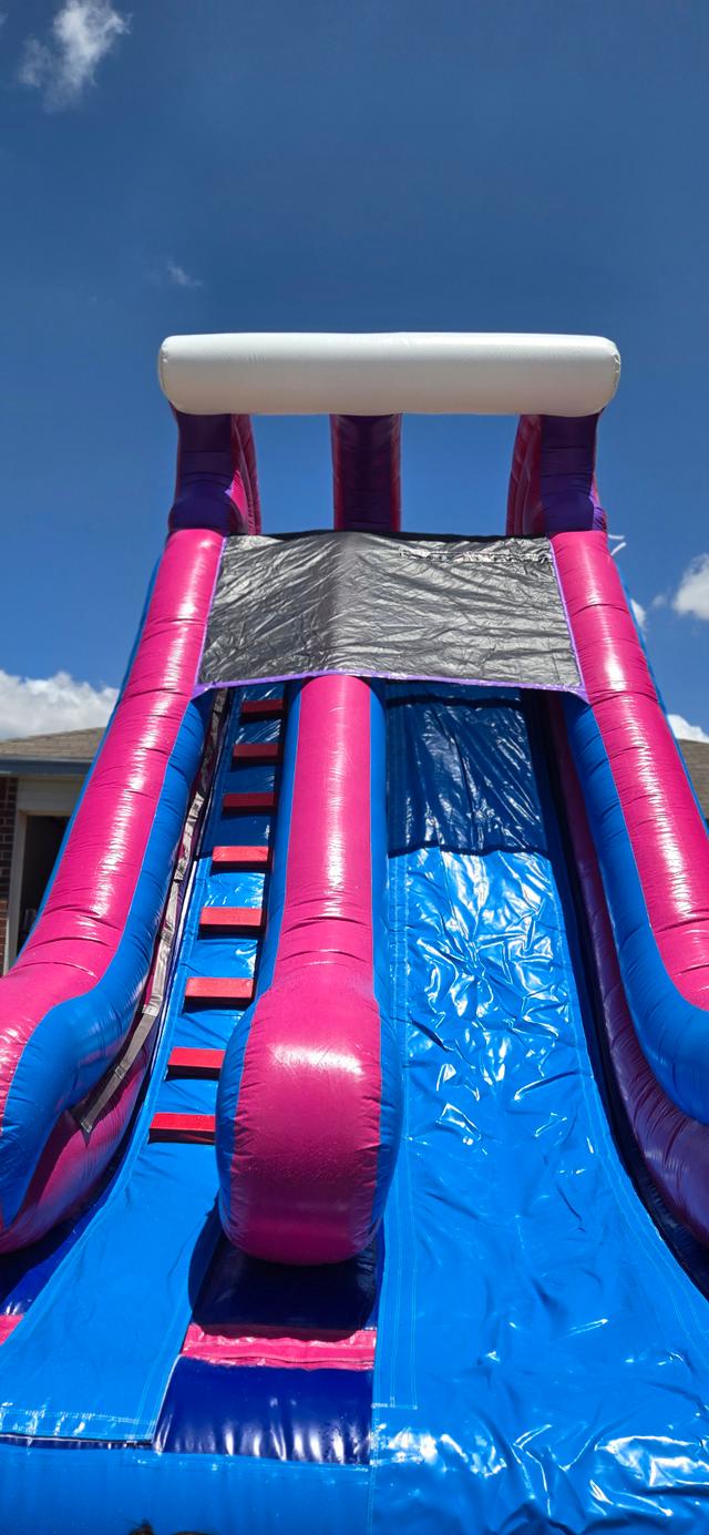 Dura Lite Pink Water Slide SL (Single Lane) with Detachable Pool