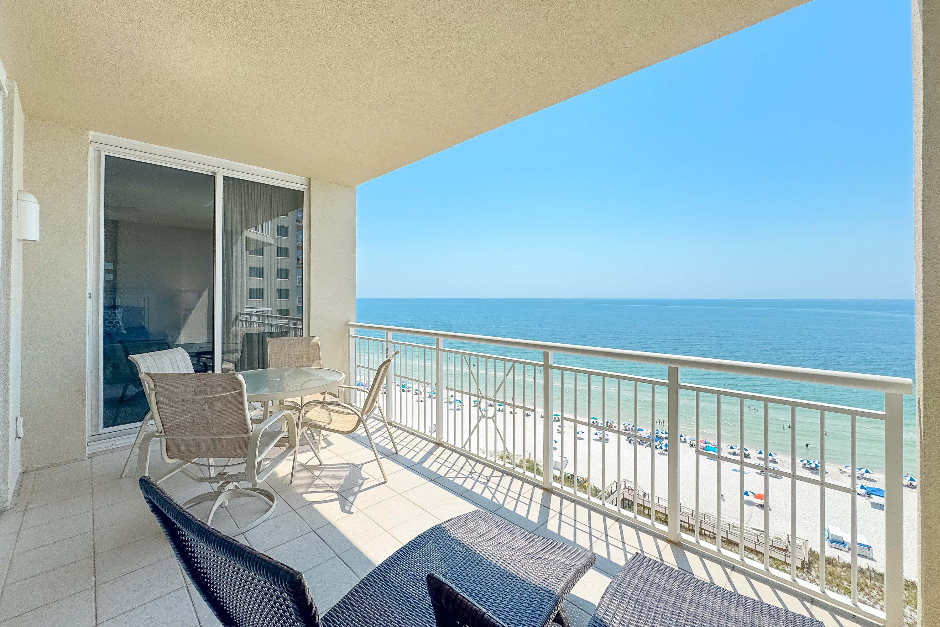 You won't believe the views from our Gulfside balcony! Our guests love it!