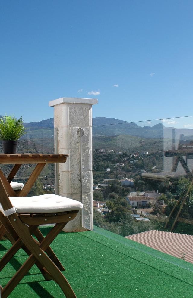 Private terrace with mountain views. Your space to breathe and unwind.
