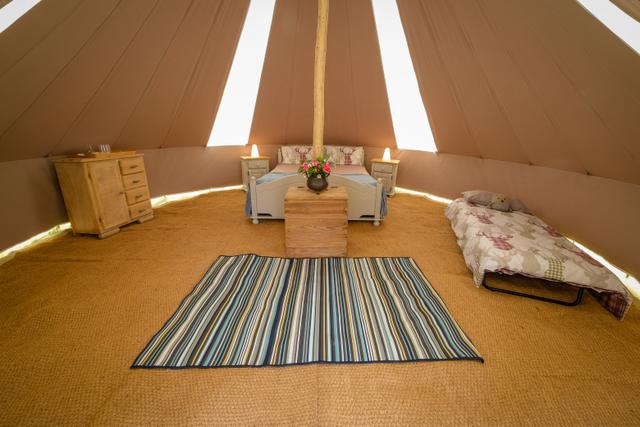 Puy Mary Bell Tent Inside
