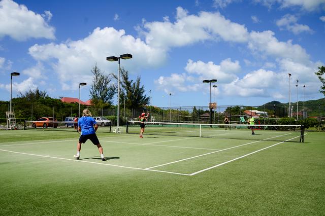 Jolly harbour tennis court