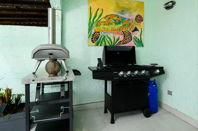 Jolly Harbour Villas  Wild Lotus BBQ and pizza oven