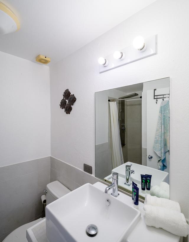 Jolly Harbour Villas Wild Lotus Queen bathroom