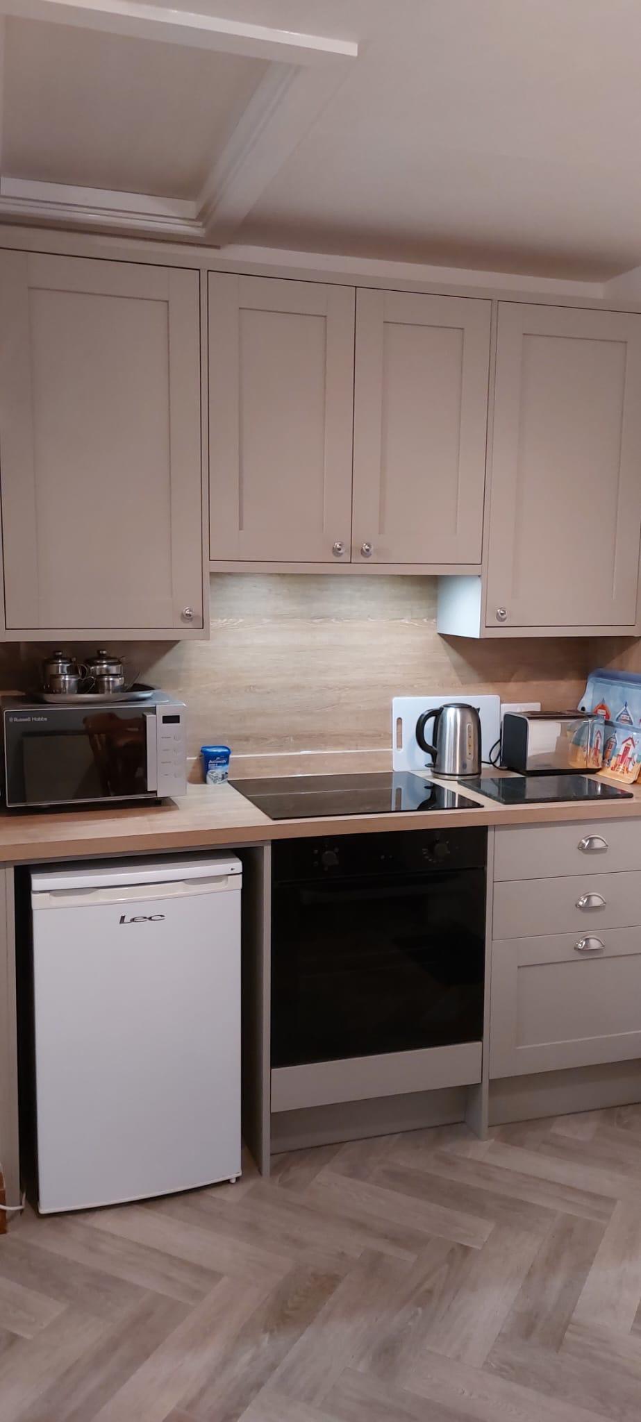 New kitchen at Sunny Harbour