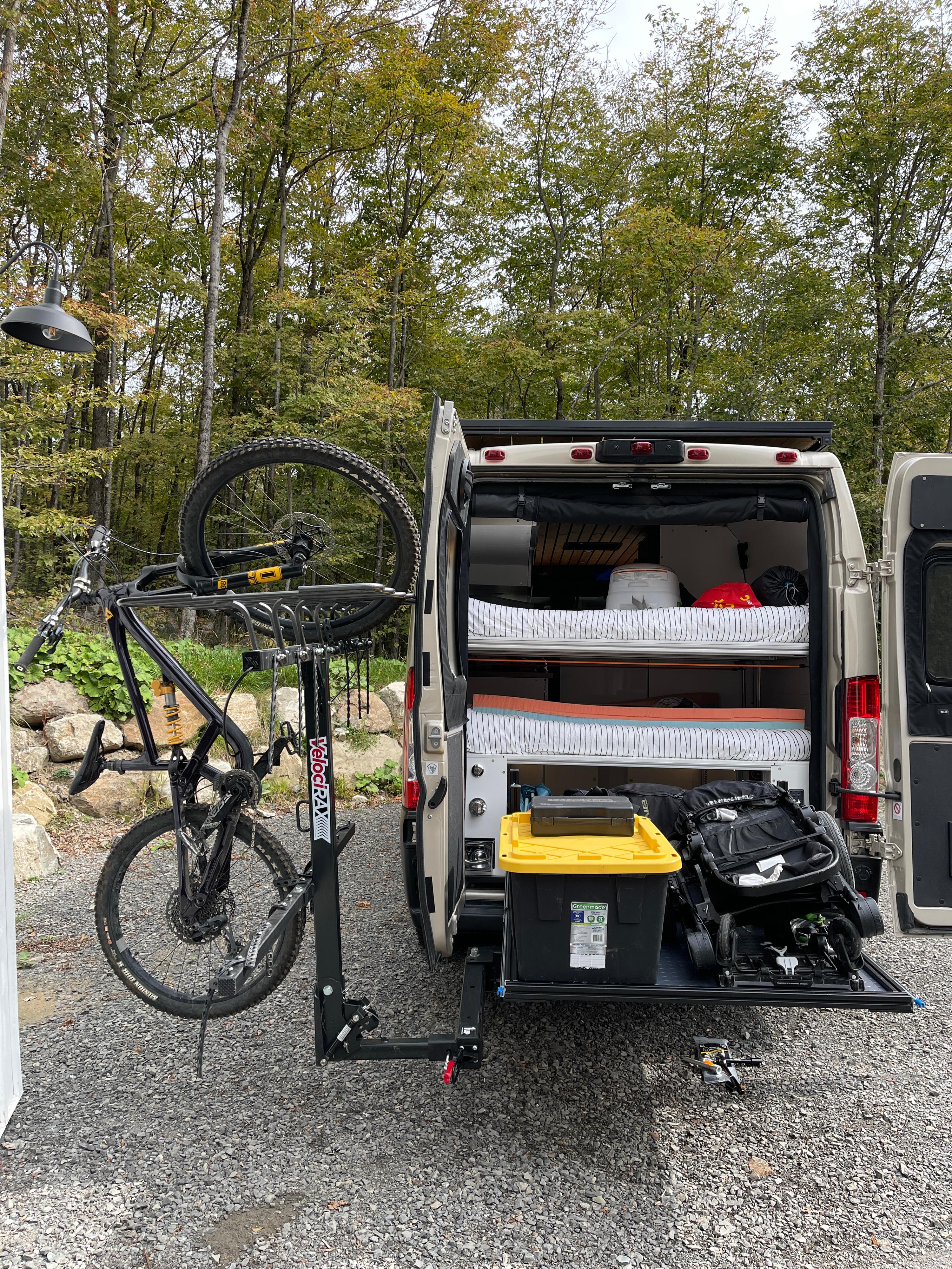 Rangement cargo spacieux