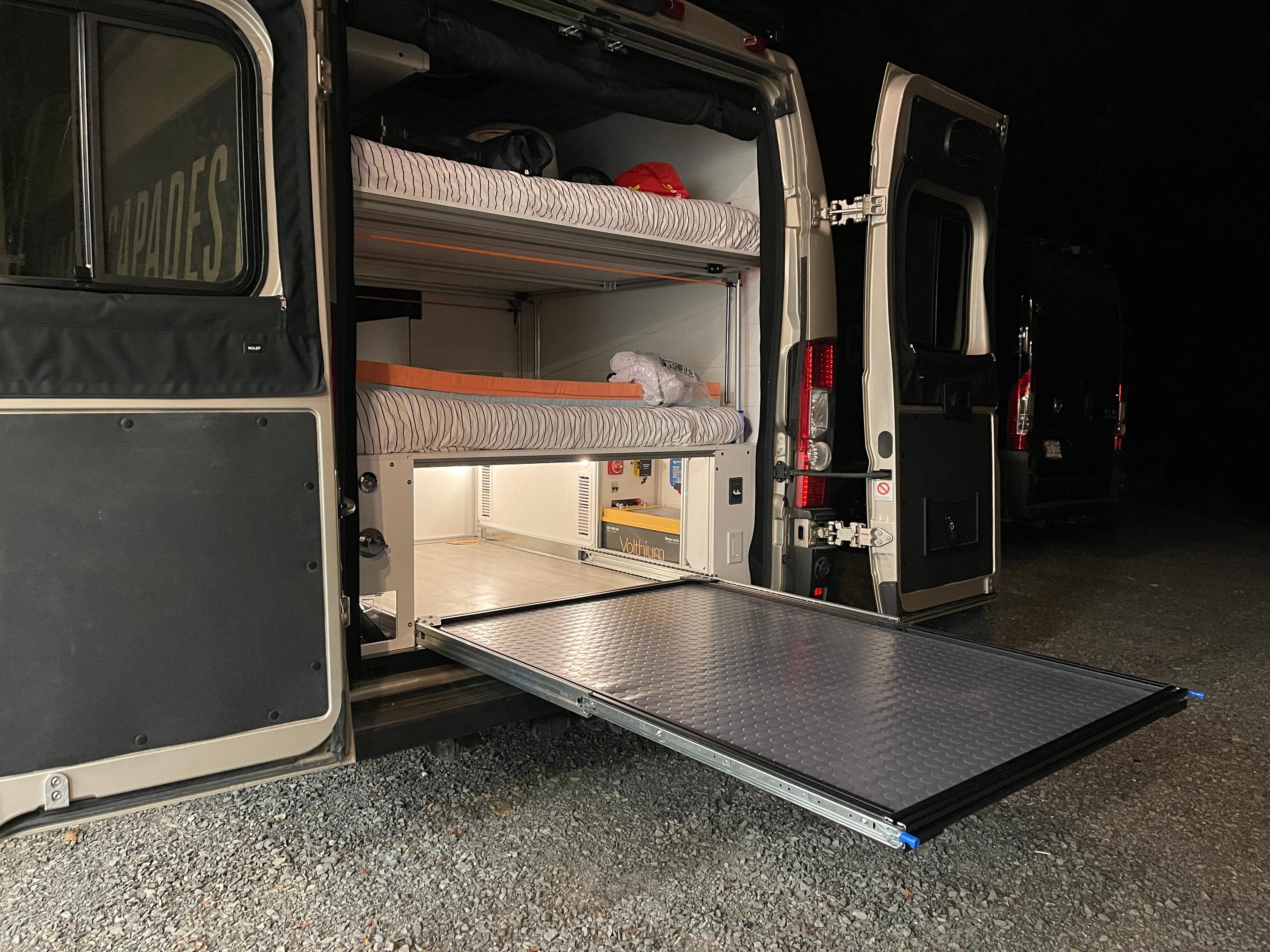 Tiroir pleine extension 60"