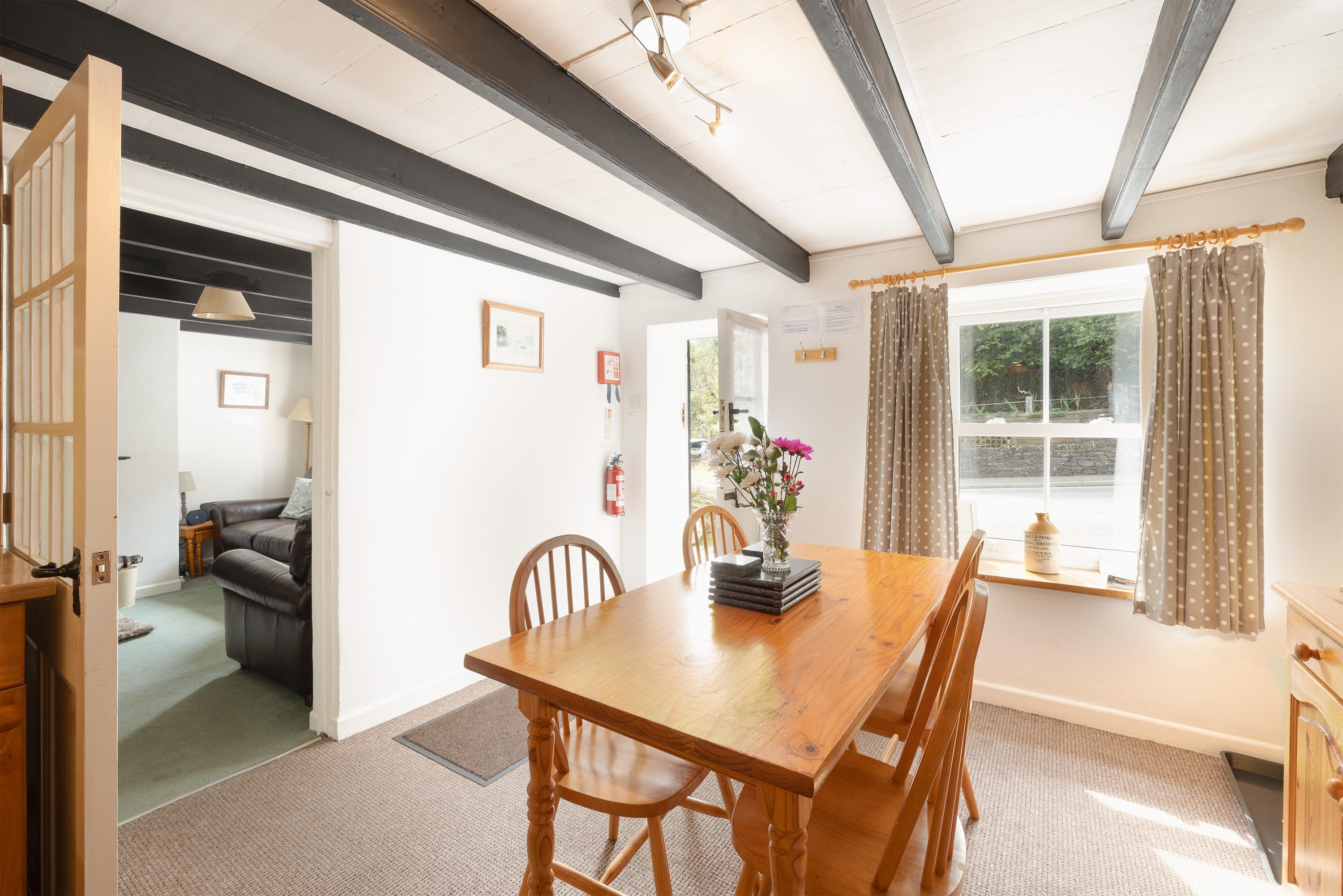 Farmhouse table and stable door 